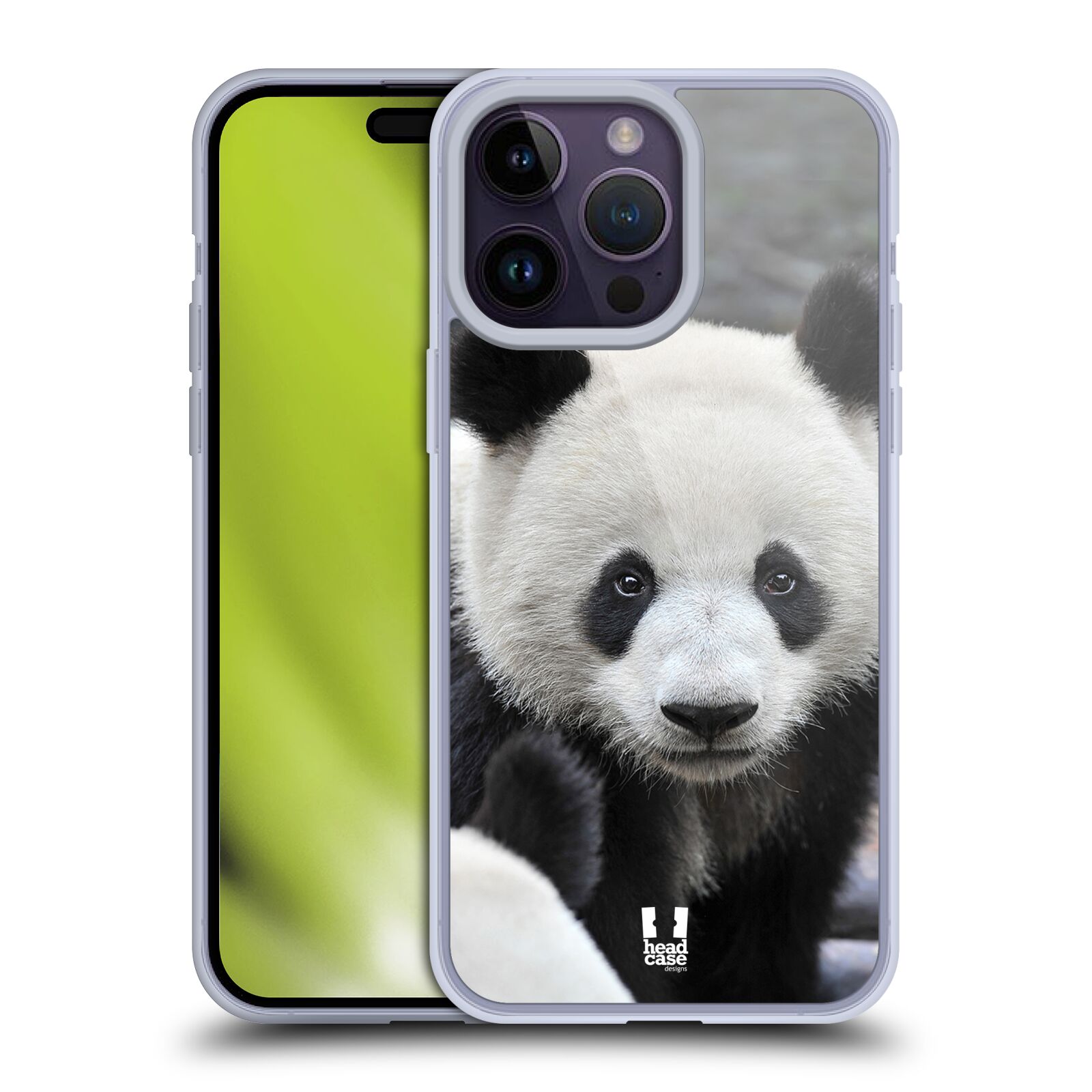 Plastový obal HEAD CASE na mobil Apple Iphone 14 PRO MAX vzor Divočina, Divoký život a zvířata foto MEDVĚD PANDA