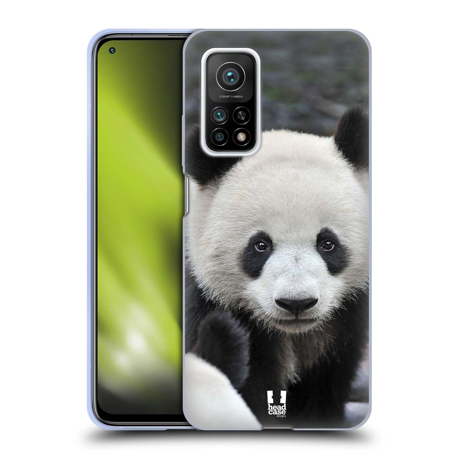 Plastový obal HEAD CASE na mobil Xiaomi Mi 10T a Mi 10T PRO vzor Divočina, Divoký život a zvířata foto MEDVĚD PANDA