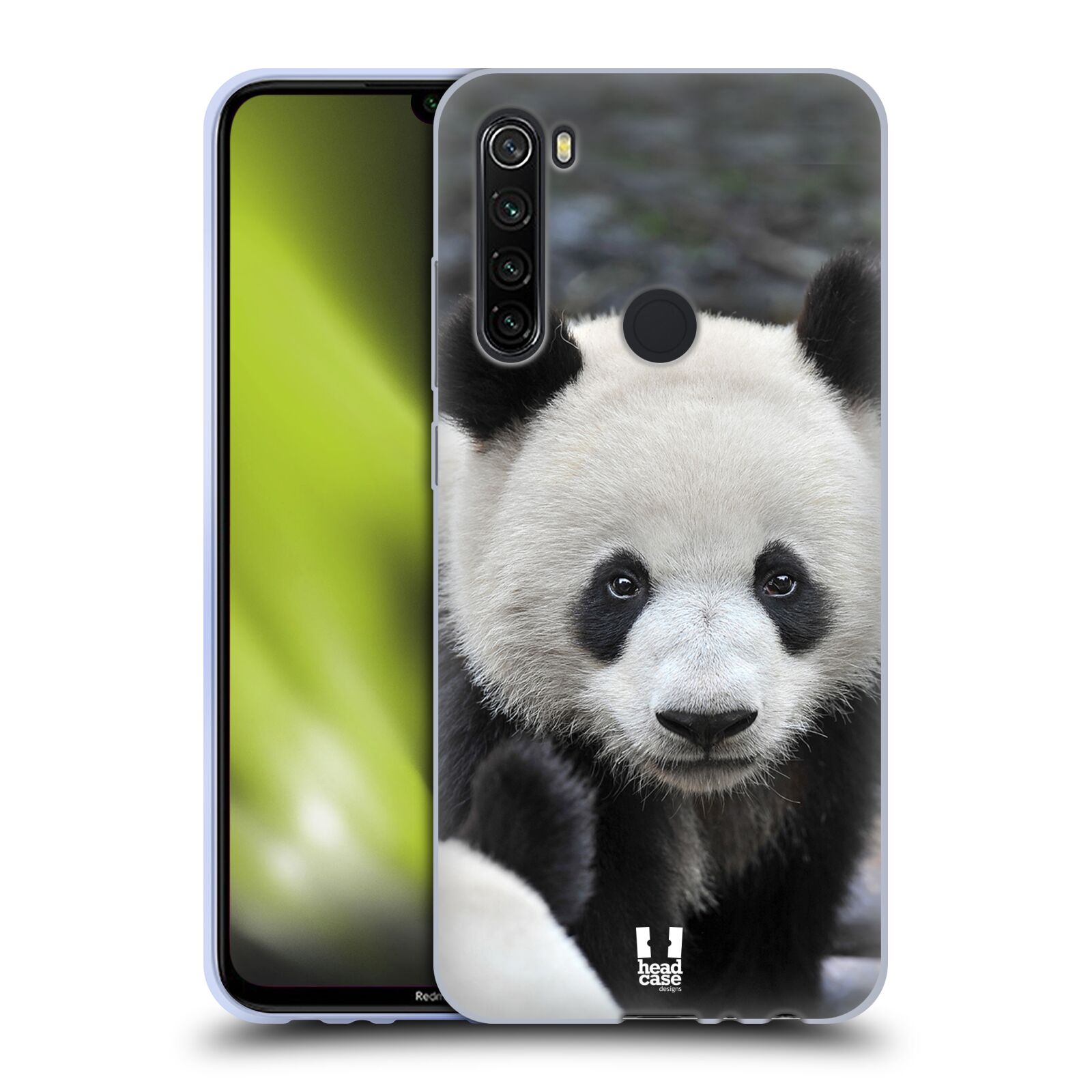 Plastový obal HEAD CASE na mobil Xiaomi Redmi Note 8T vzor Divočina, Divoký život a zvířata foto MEDVĚD PANDA