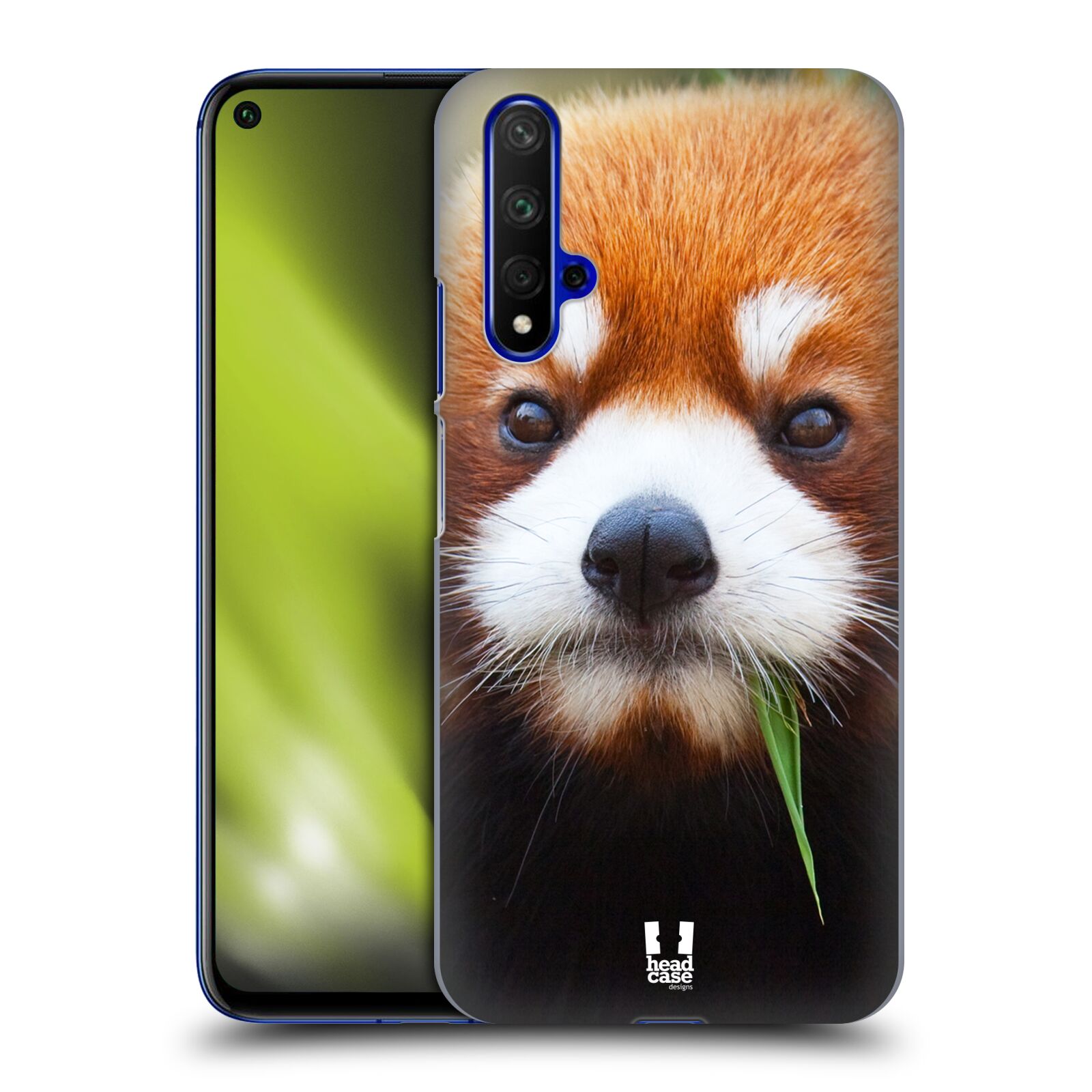 Pouzdro na mobil Honor 20 - HEAD CASE - vzor Divočina, Divoký život a zvířata foto PANDA HNĚDÁ