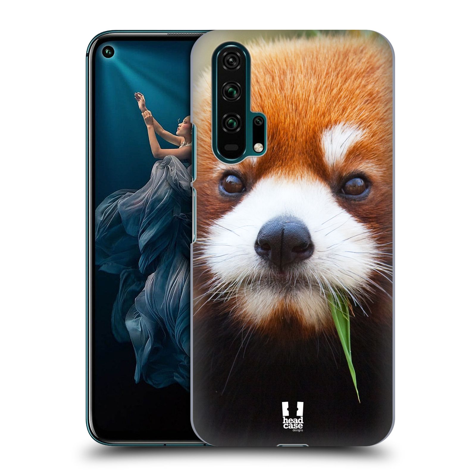 Pouzdro na mobil Honor 20 PRO - HEAD CASE - vzor Divočina, Divoký život a zvířata foto PANDA HNĚDÁ