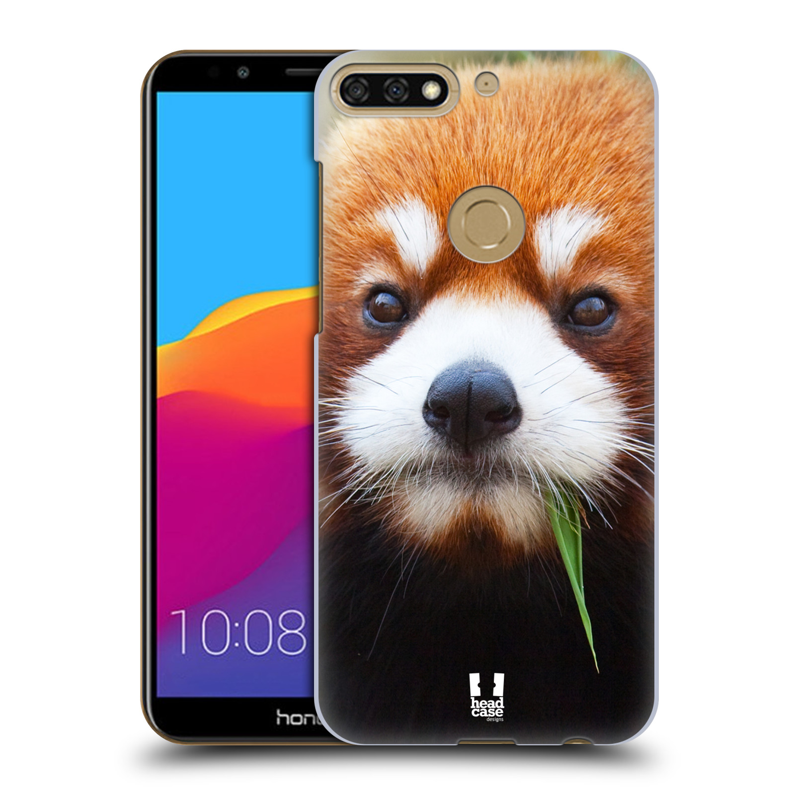 HEAD CASE plastový obal na mobil Honor 7c vzor Divočina, Divoký život a zvířata foto PANDA HNĚDÁ