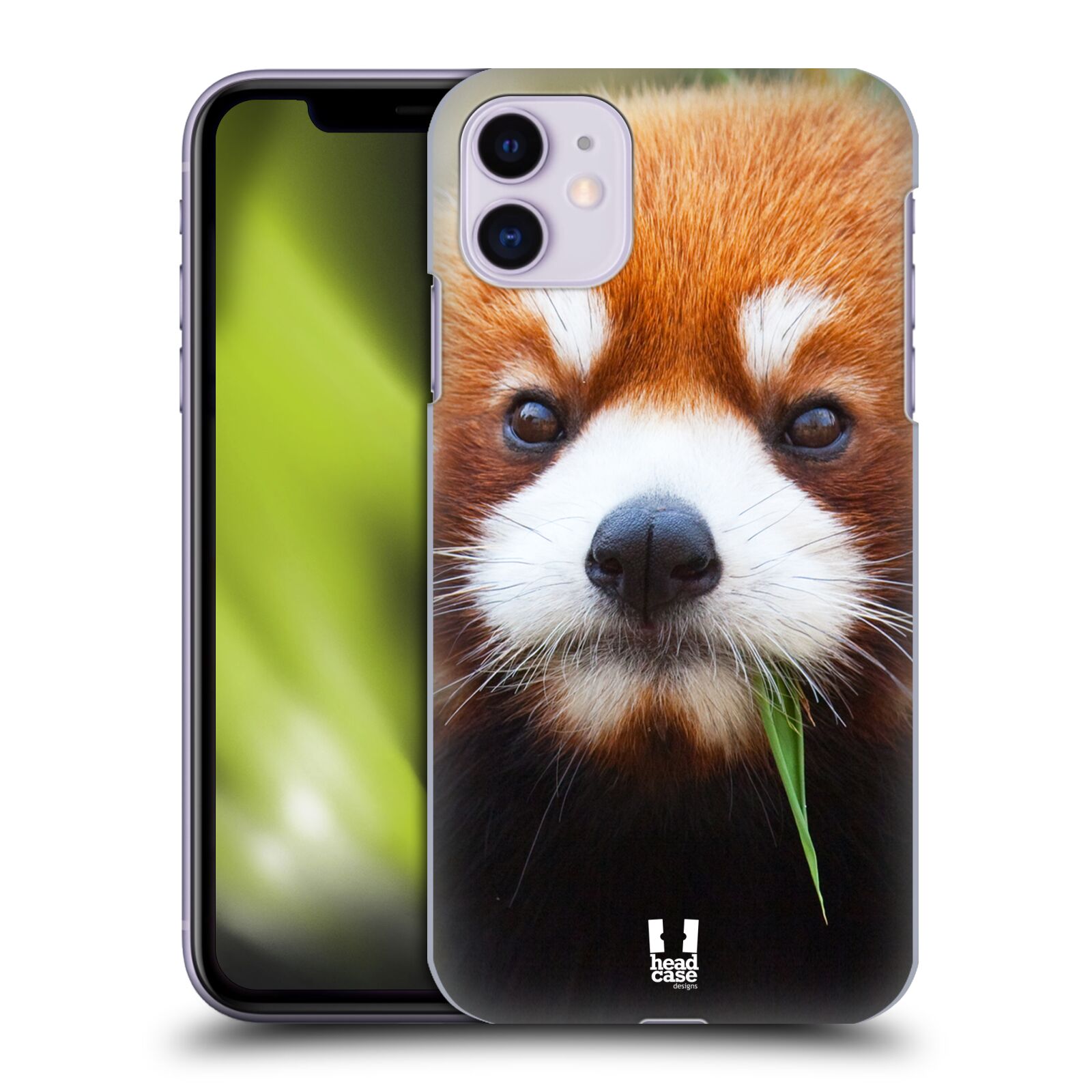 Pouzdro na mobil Apple Iphone 11 - HEAD CASE - vzor Divočina, Divoký život a zvířata foto PANDA HNĚDÁ
