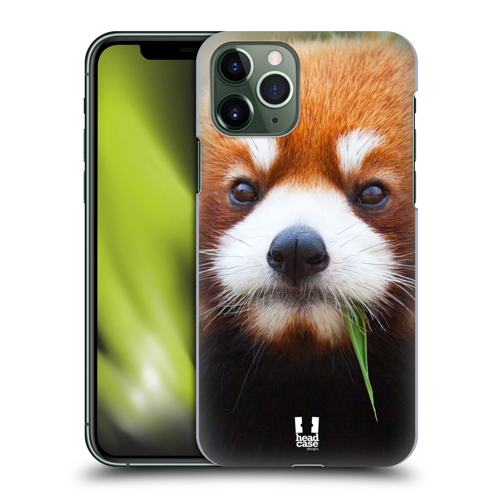 Pouzdro na mobil Apple Iphone 11 PRO - HEAD CASE - vzor Divočina, Divoký život a zvířata foto PANDA HNĚDÁ