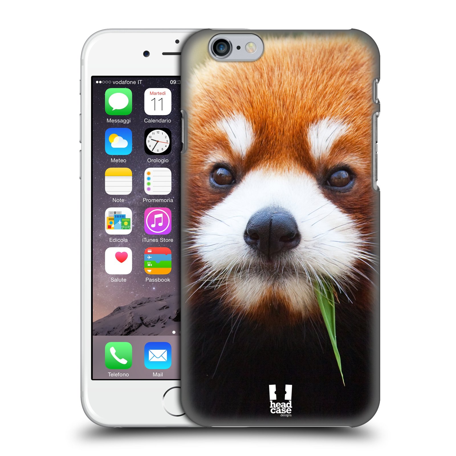 Plastové pouzdro pro mobil Apple Iphone 6/6S vzor Divočina, Divoký život a zvířata foto PANDA HNĚDÁ