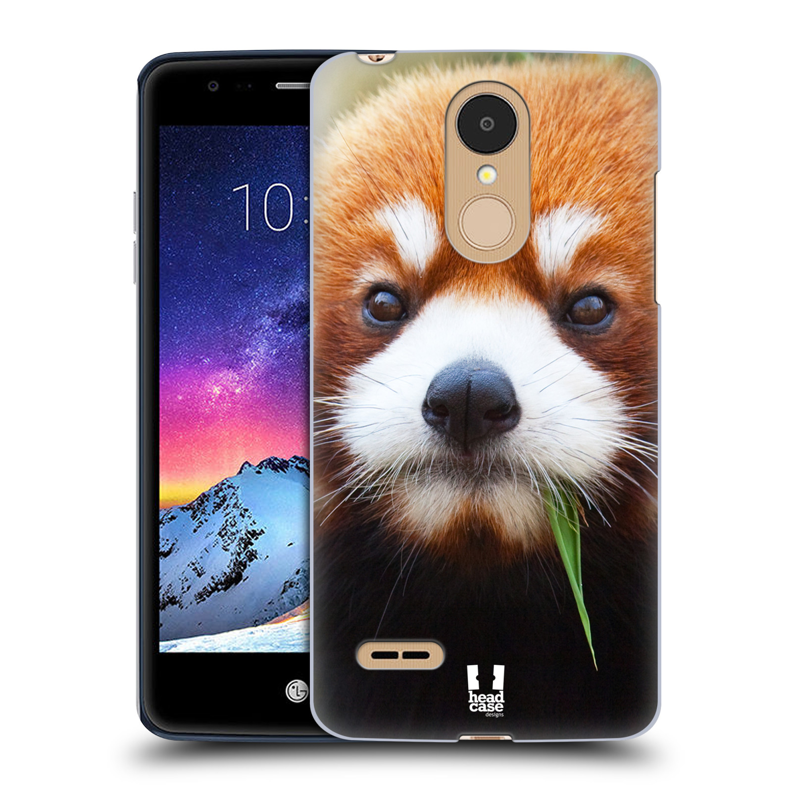HEAD CASE plastový obal na mobil LG K9 / K8 2018 vzor Divočina, Divoký život a zvířata foto PANDA HNĚDÁ