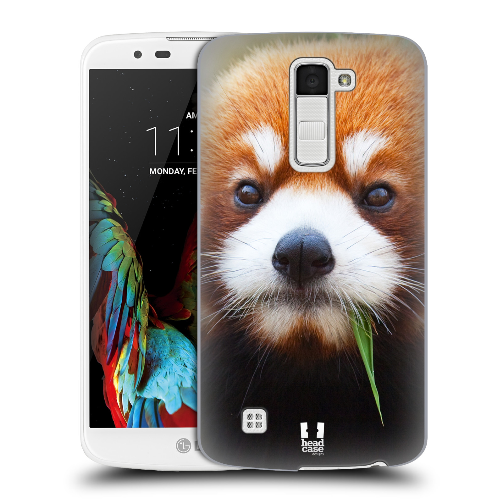 HEAD CASE plastový obal na mobil LG K10 vzor Divočina, Divoký život a zvířata foto PANDA HNĚDÁ