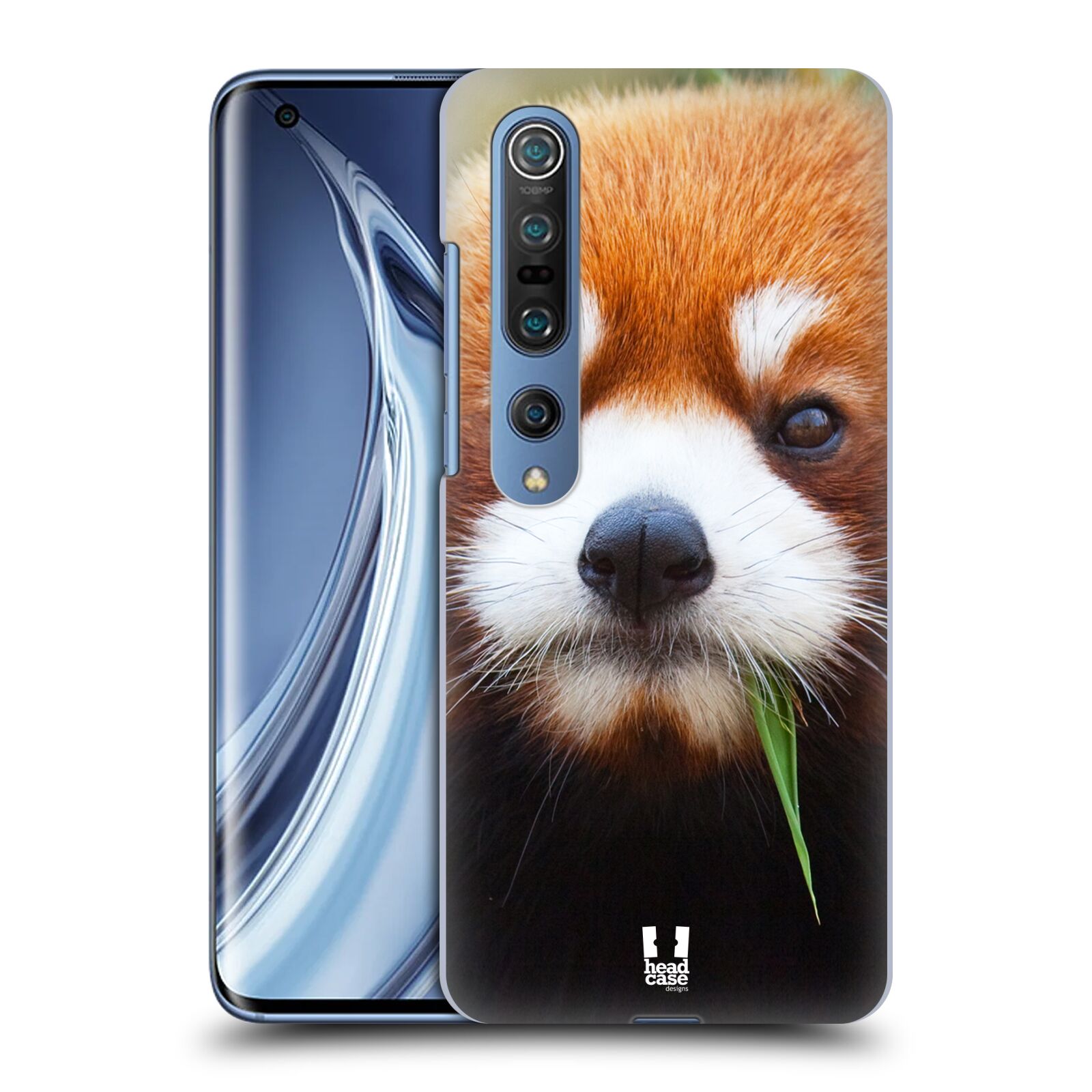 HEAD CASE plastový obal na mobil Xiaomi Mi 10 vzor Divočina, Divoký život a zvířata foto PANDA HNĚDÁ