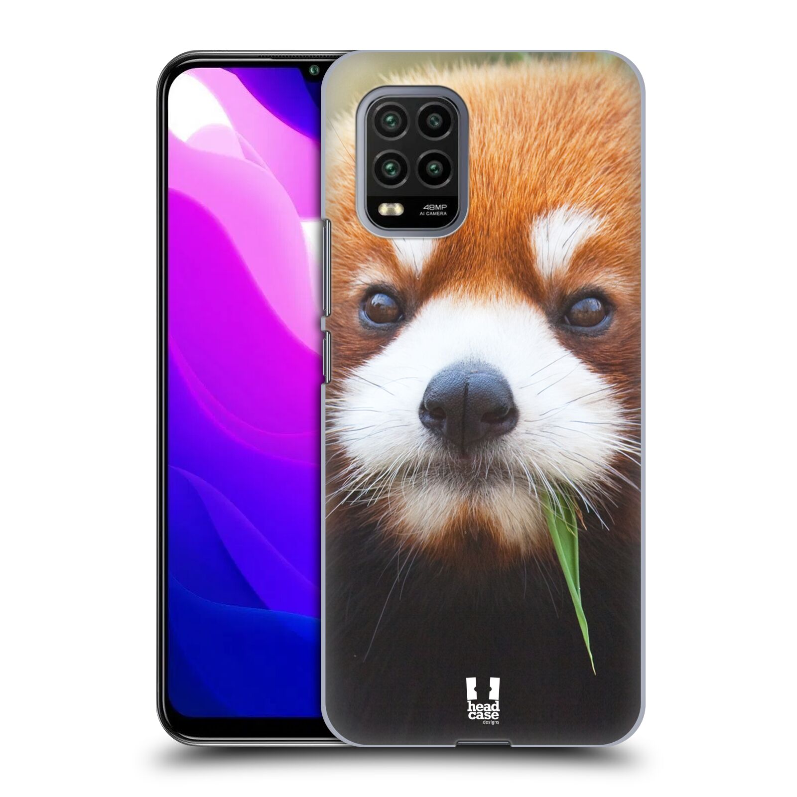 Zadní kryt, obal na mobil Xiaomi Mi 10 LITE vzor Divočina, Divoký život a zvířata foto PANDA HNĚDÁ