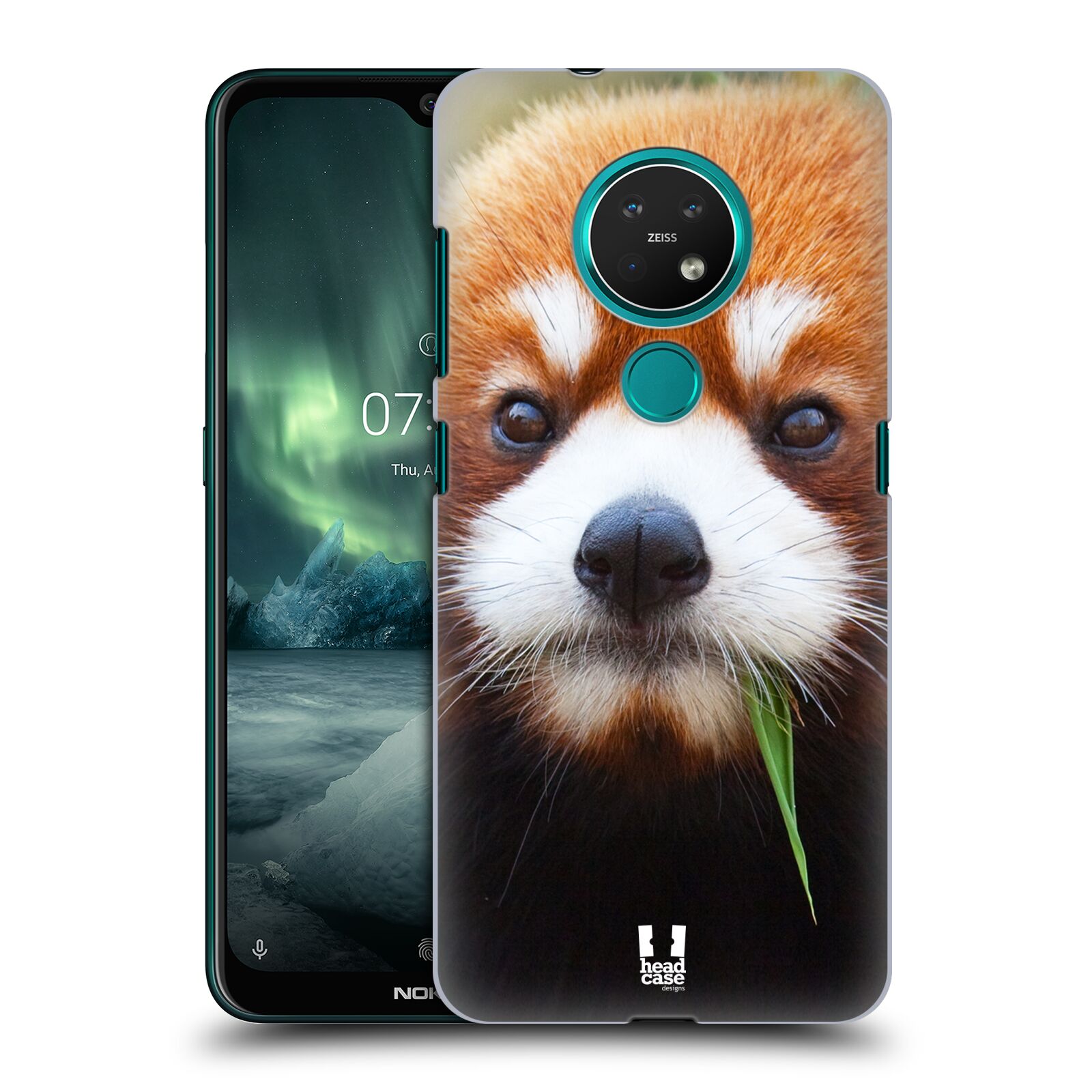 Pouzdro na mobil NOKIA 7.2 - HEAD CASE - vzor Divočina, Divoký život a zvířata foto PANDA HNĚDÁ