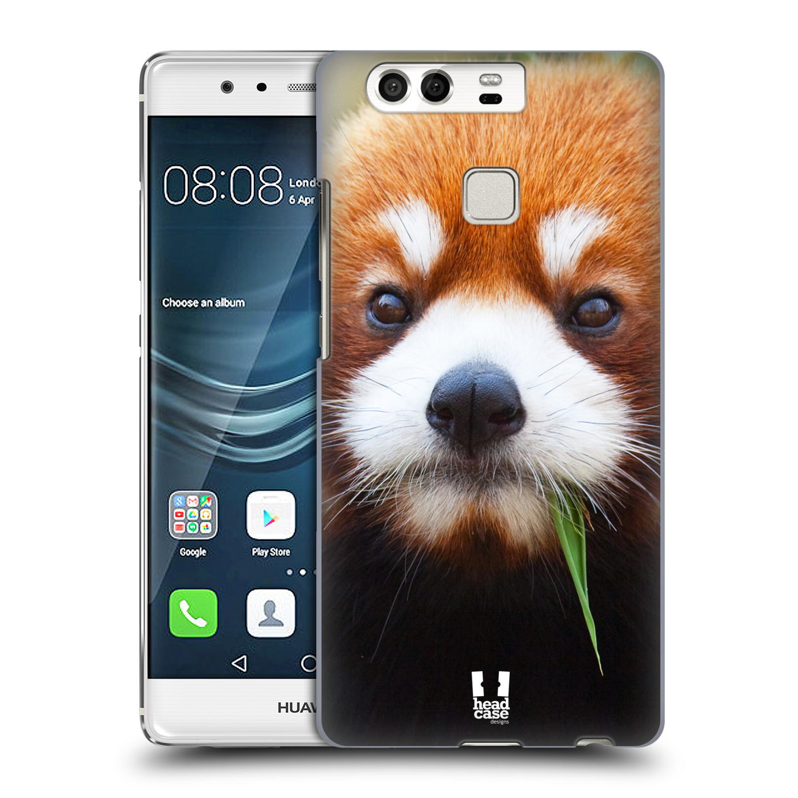 HEAD CASE plastový obal na mobil Huawei P9 / P9 DUAL SIM vzor Divočina, Divoký život a zvířata foto PANDA HNĚDÁ