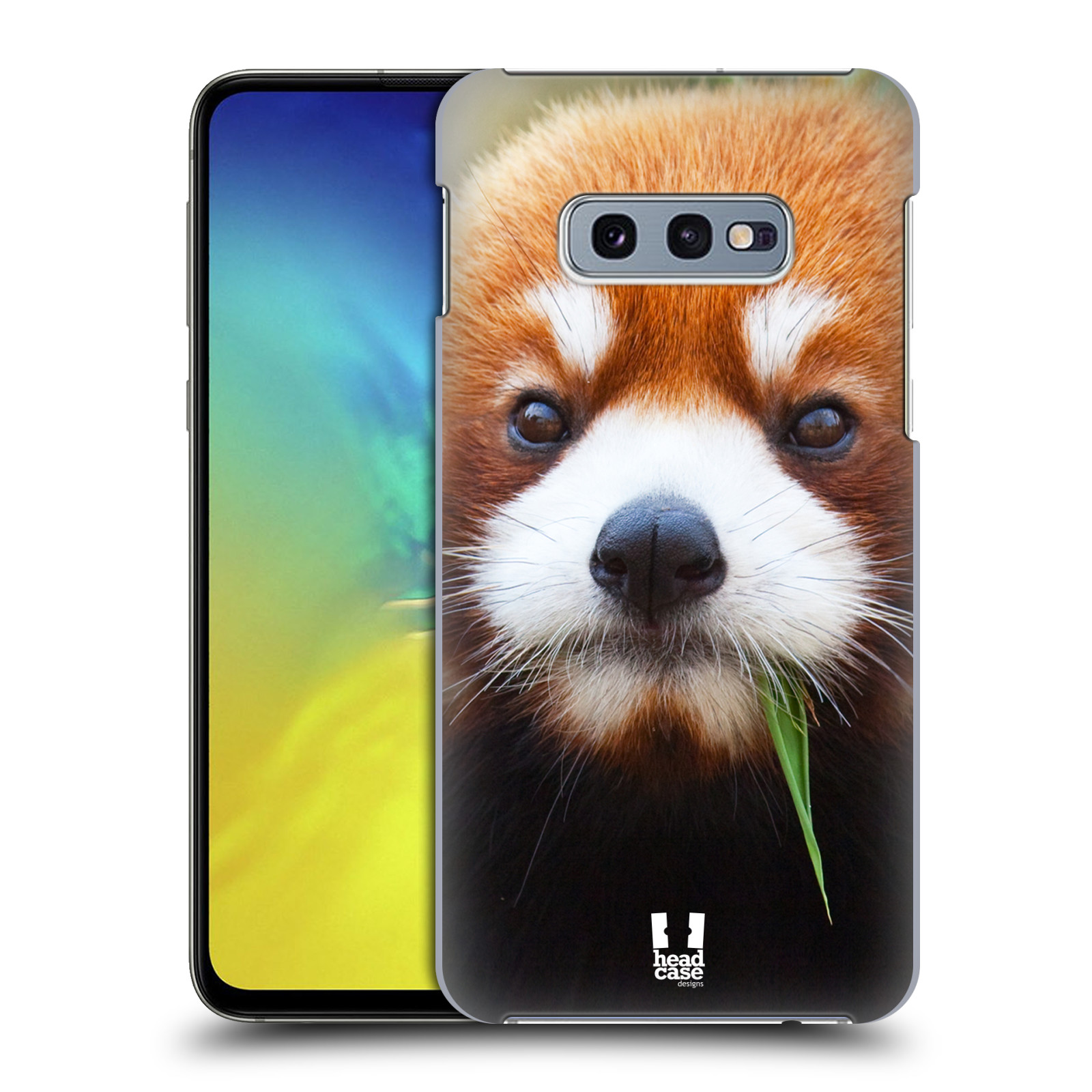 Pouzdro na mobil Samsung Galaxy S10e - HEAD CASE - vzor Divočina, Divoký život a zvířata foto PANDA HNĚDÁ