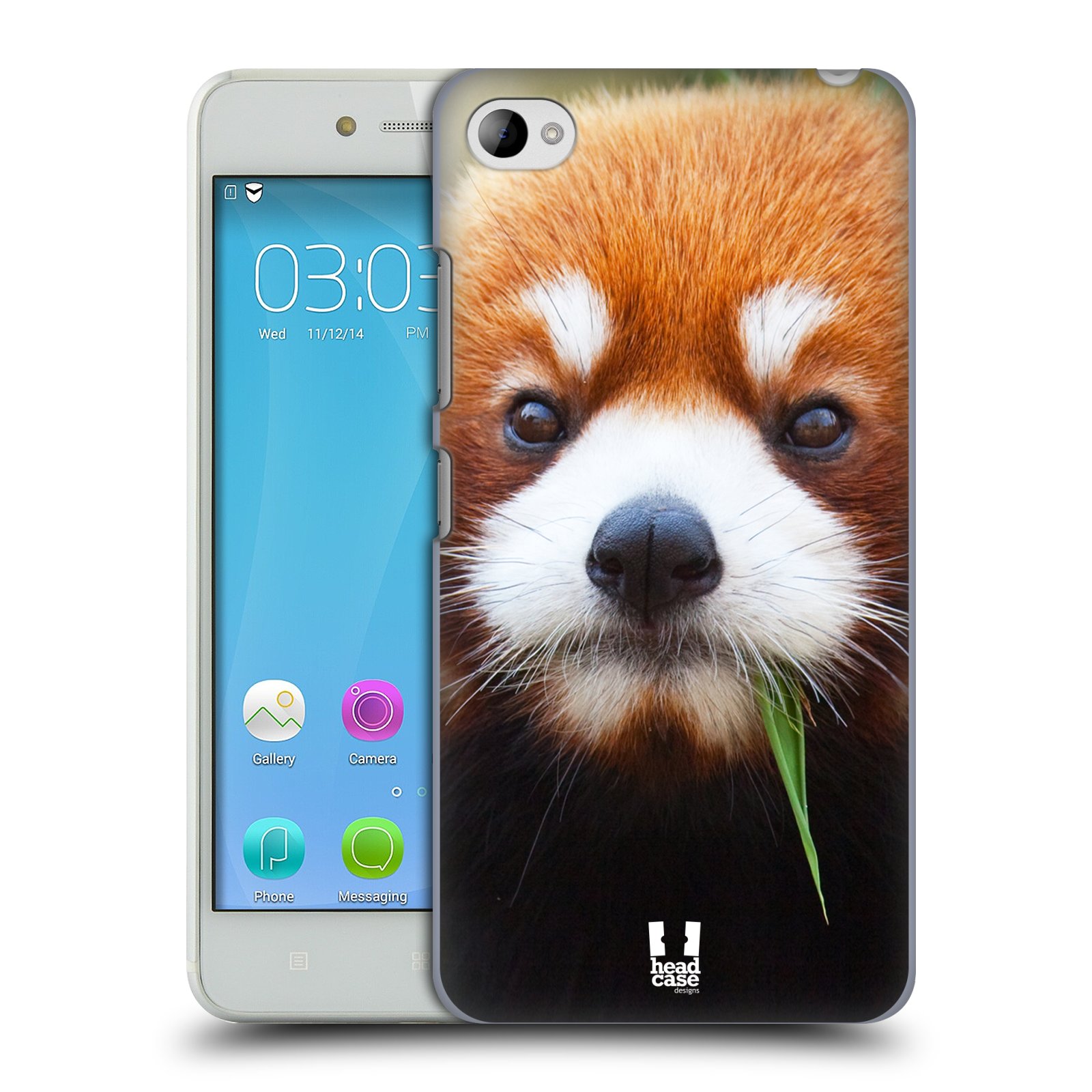 HEAD CASE pevný plastový obal na mobil LENOVO S90 vzor Divočina, Divoký život a zvířata foto PANDA HNĚDÁ