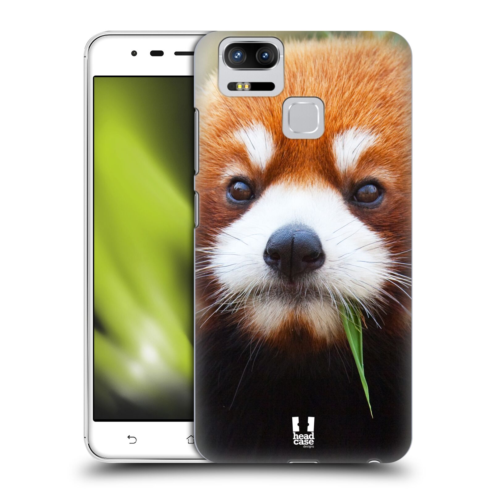 HEAD CASE plastový obal na mobil Asus Zenfone 3 Zoom ZE553KL vzor Divočina, Divoký život a zvířata foto PANDA HNĚDÁ