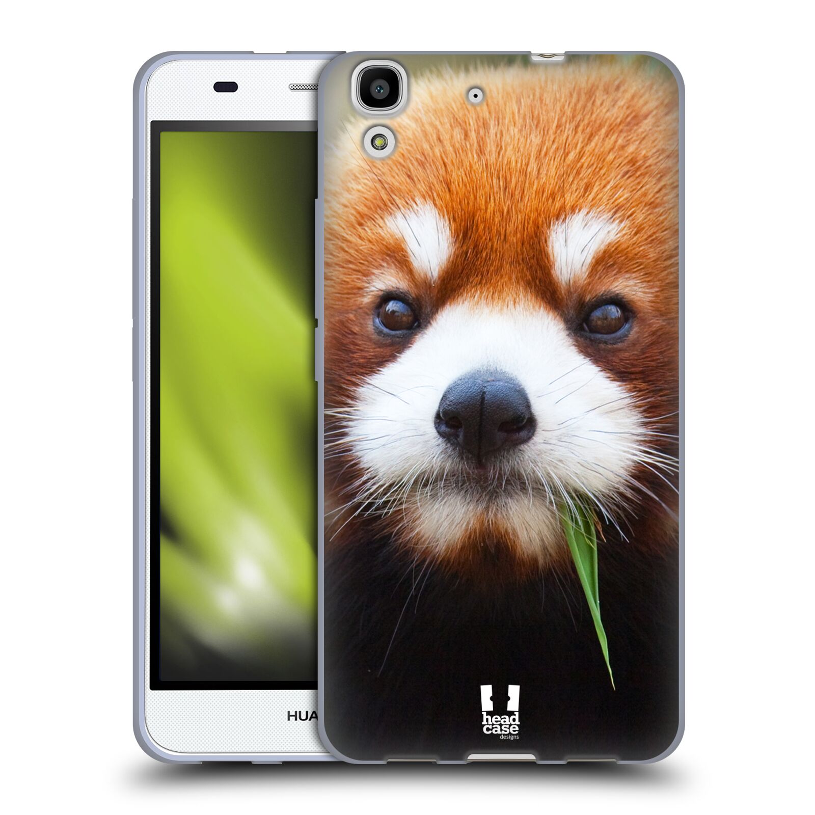 HEAD CASE silikonový obal na mobil HUAWEI Y6 vzor Divočina, Divoký život a zvířata foto PANDA HNĚDÁ