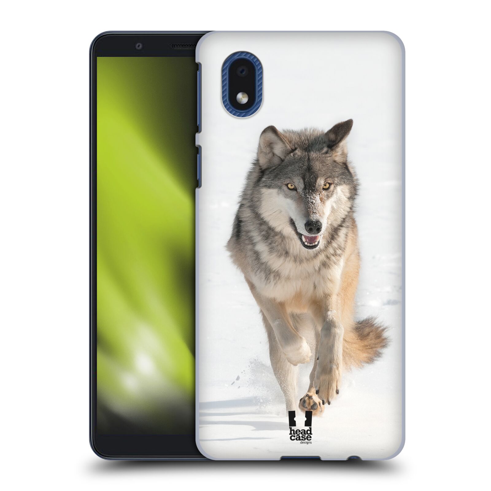 Zadní obal pro mobil Samsung Galaxy A01 CORE - HEAD CASE - Svět zvířat divoký vlk