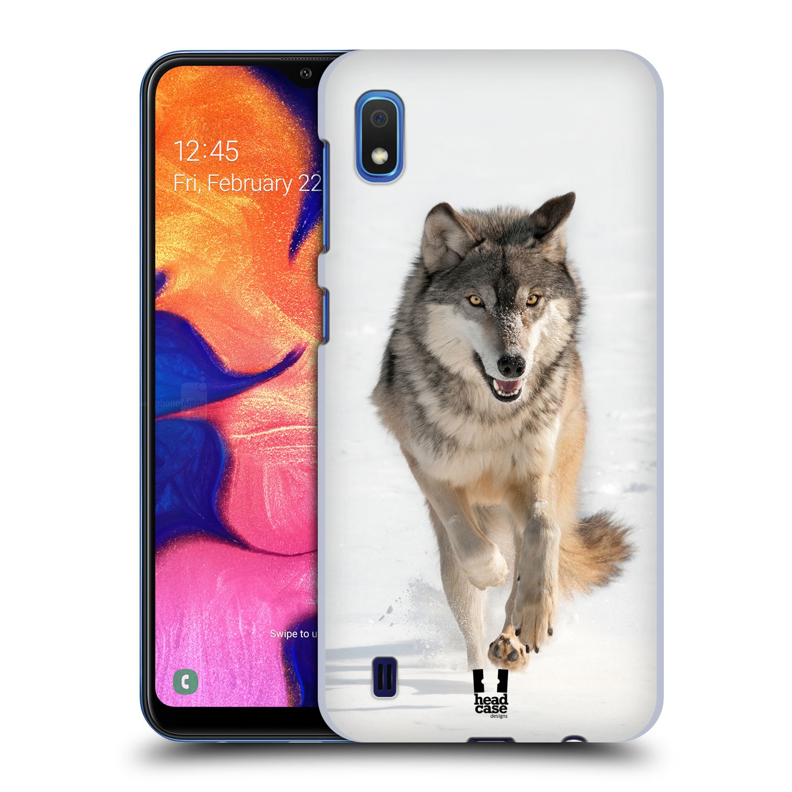 Zadní obal pro mobil Samsung Galaxy A10 - HEAD CASE - Svět zvířat divoký vlk