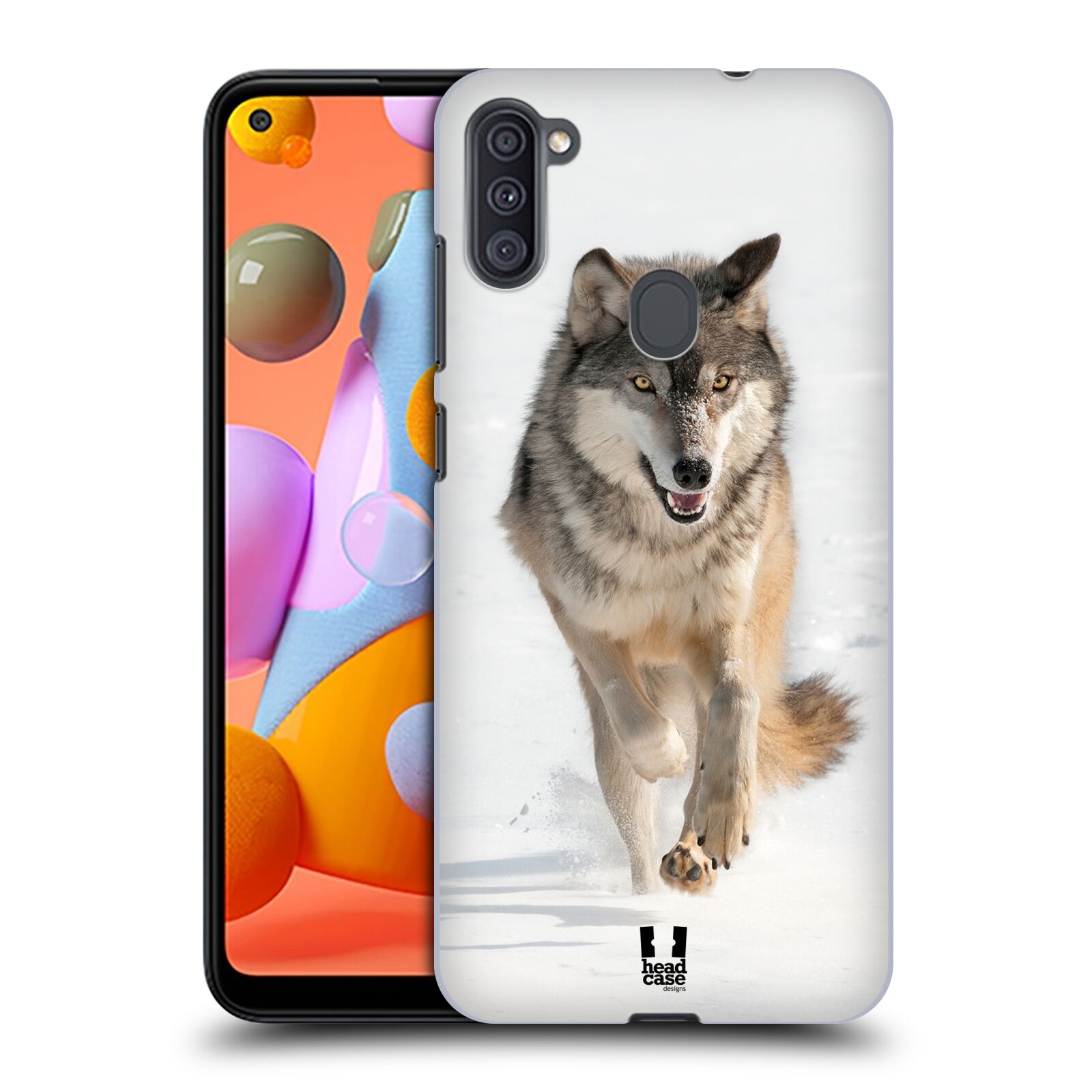 Zadní obal pro mobil Samsung Galaxy A11 - HEAD CASE - Svět zvířat divoký vlk