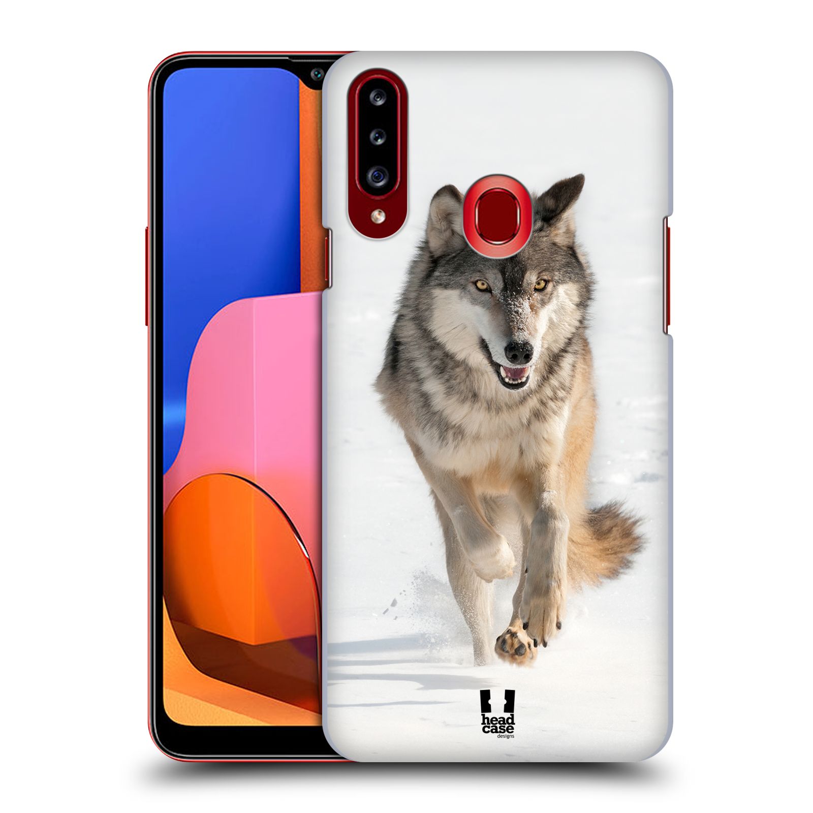 Zadní obal pro mobil Samsung Galaxy A20s - HEAD CASE - Svět zvířat divoký vlk