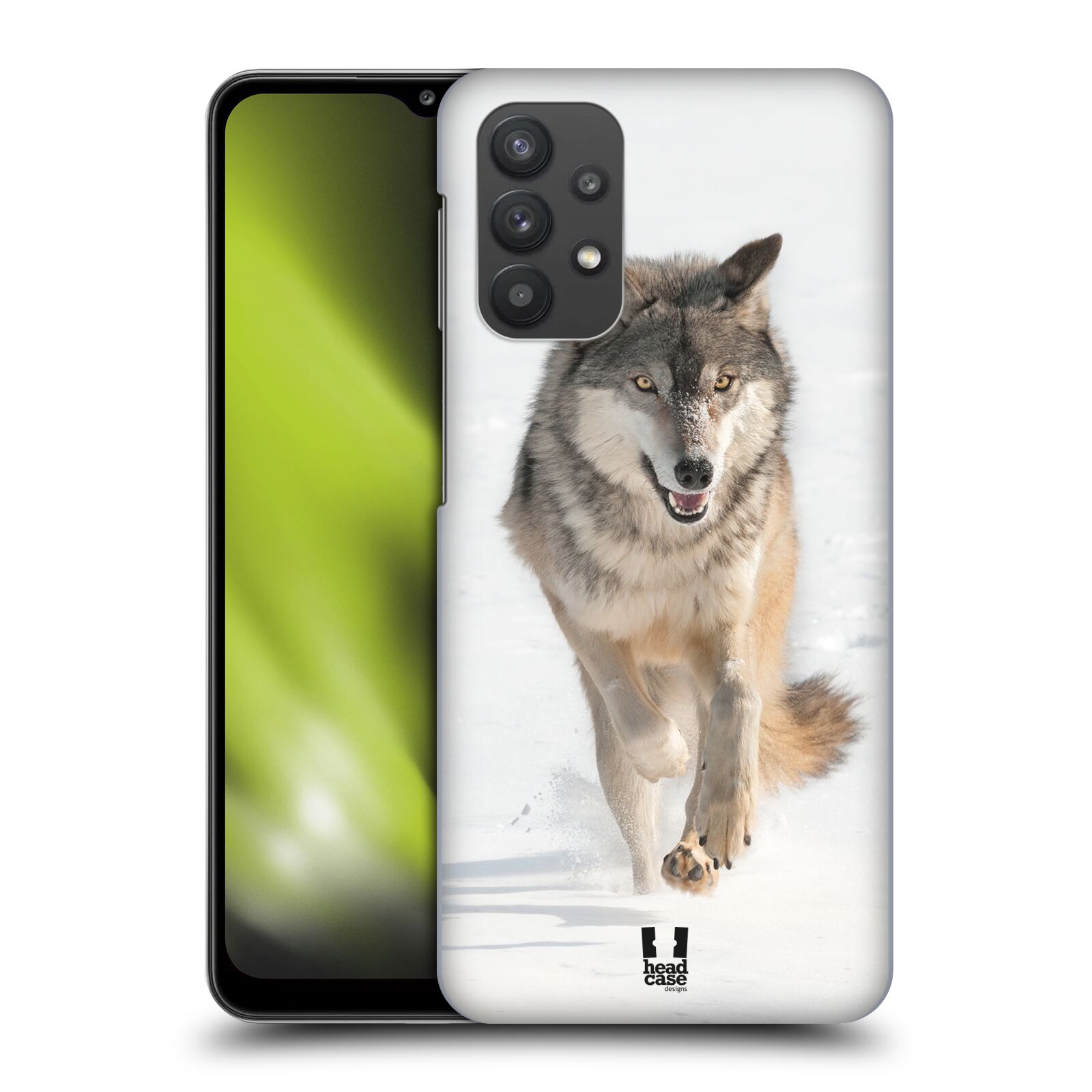 Zadní obal pro mobil Samsung Galaxy A32 5G - HEAD CASE - Svět zvířat divoký vlk