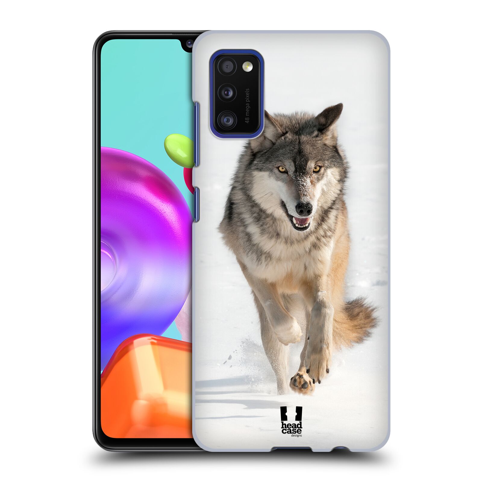 Zadní obal pro mobil Samsung Galaxy A41 - HEAD CASE - Svět zvířat divoký vlk