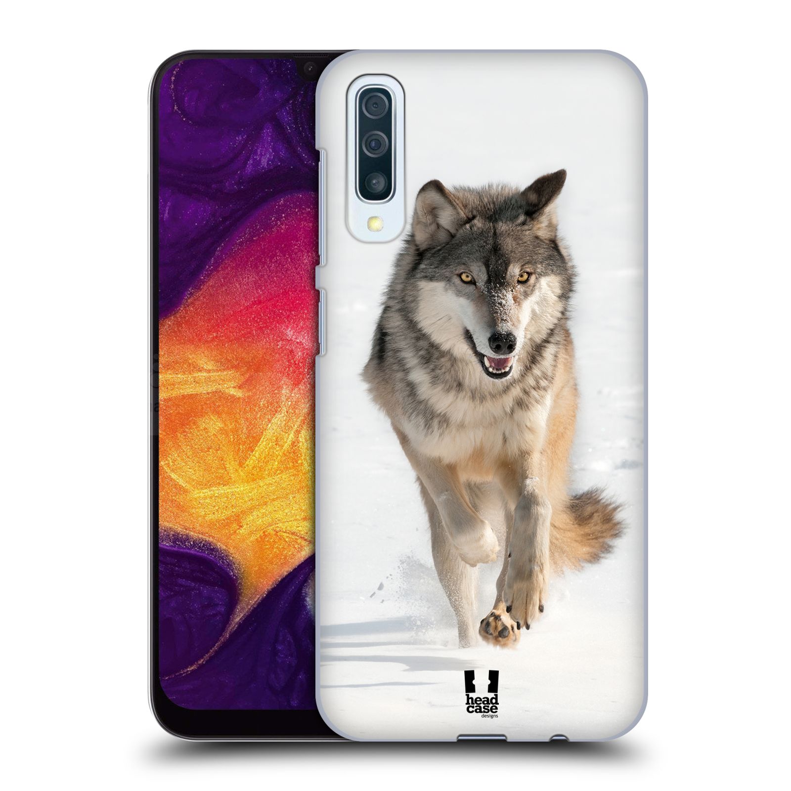 Zadní obal pro mobil Samsung Galaxy A50 / A30s - HEAD CASE - Svět zvířat divoký vlk