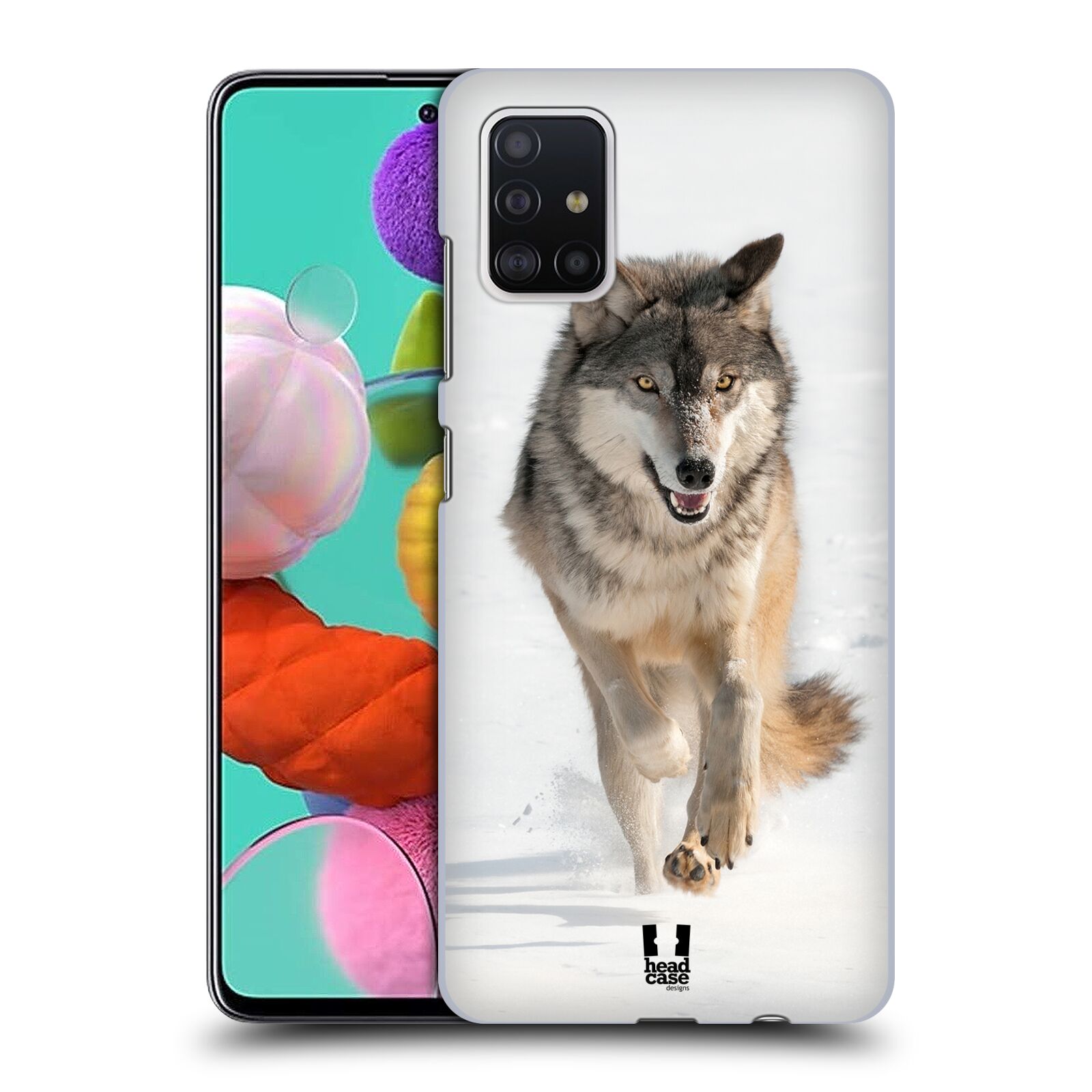 Zadní obal pro mobil Samsung Galaxy A51 - HEAD CASE - Svět zvířat divoký vlk