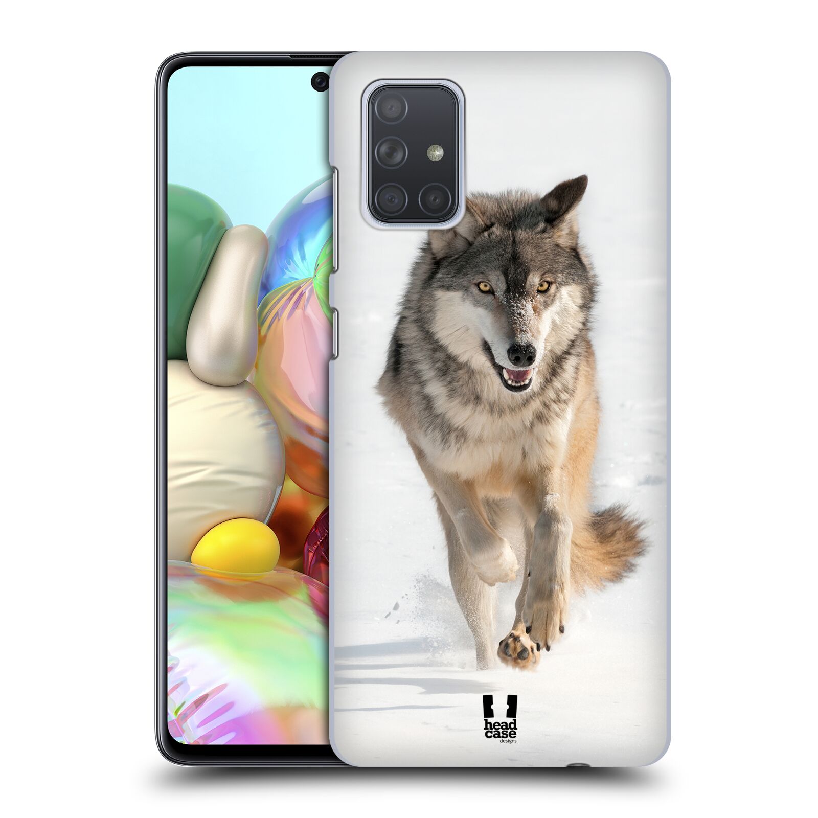 Zadní obal pro mobil Samsung Galaxy A71 - HEAD CASE - Svět zvířat divoký vlk