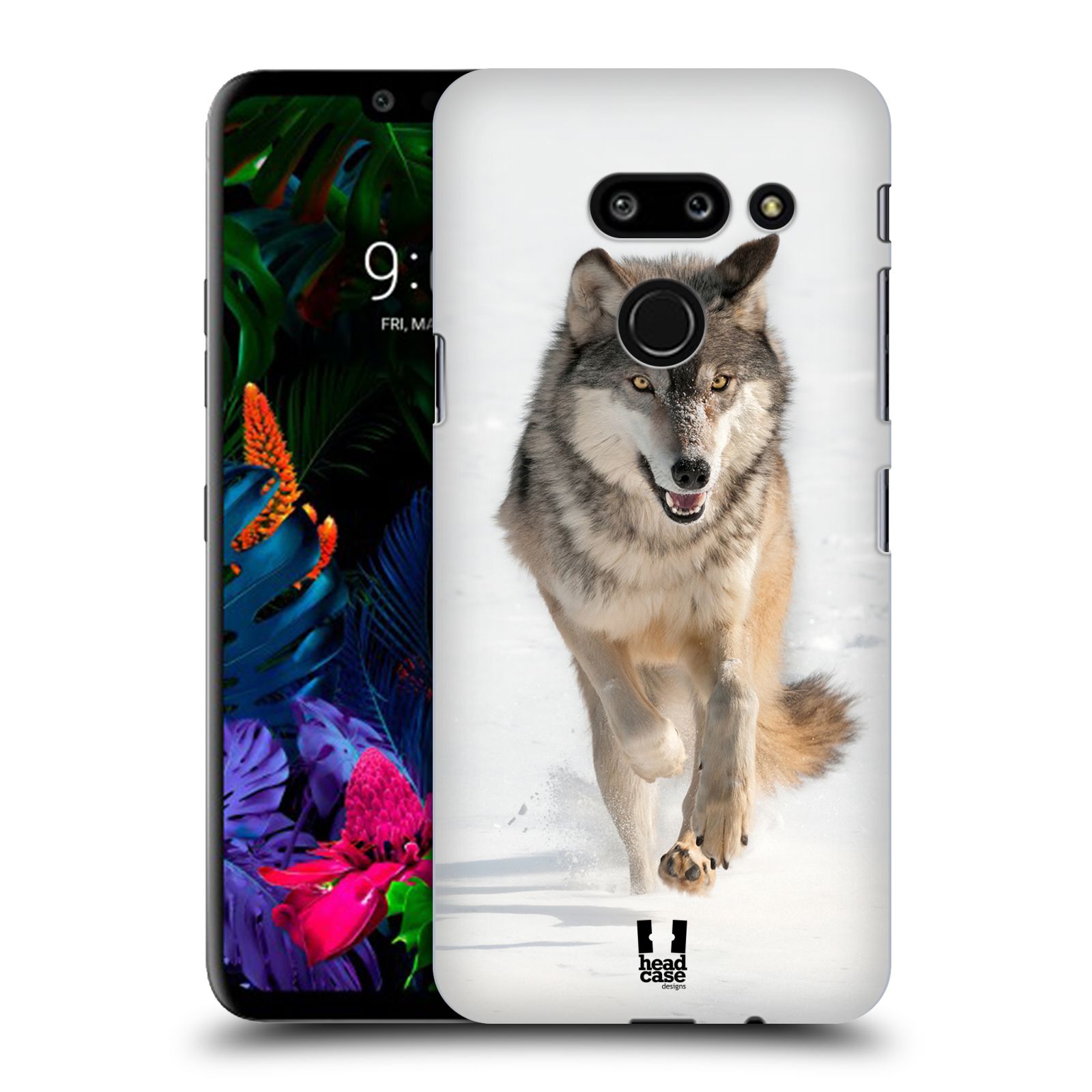Zadní obal pro mobil LG G8 ThinQ - HEAD CASE - Svět zvířat divoký vlk