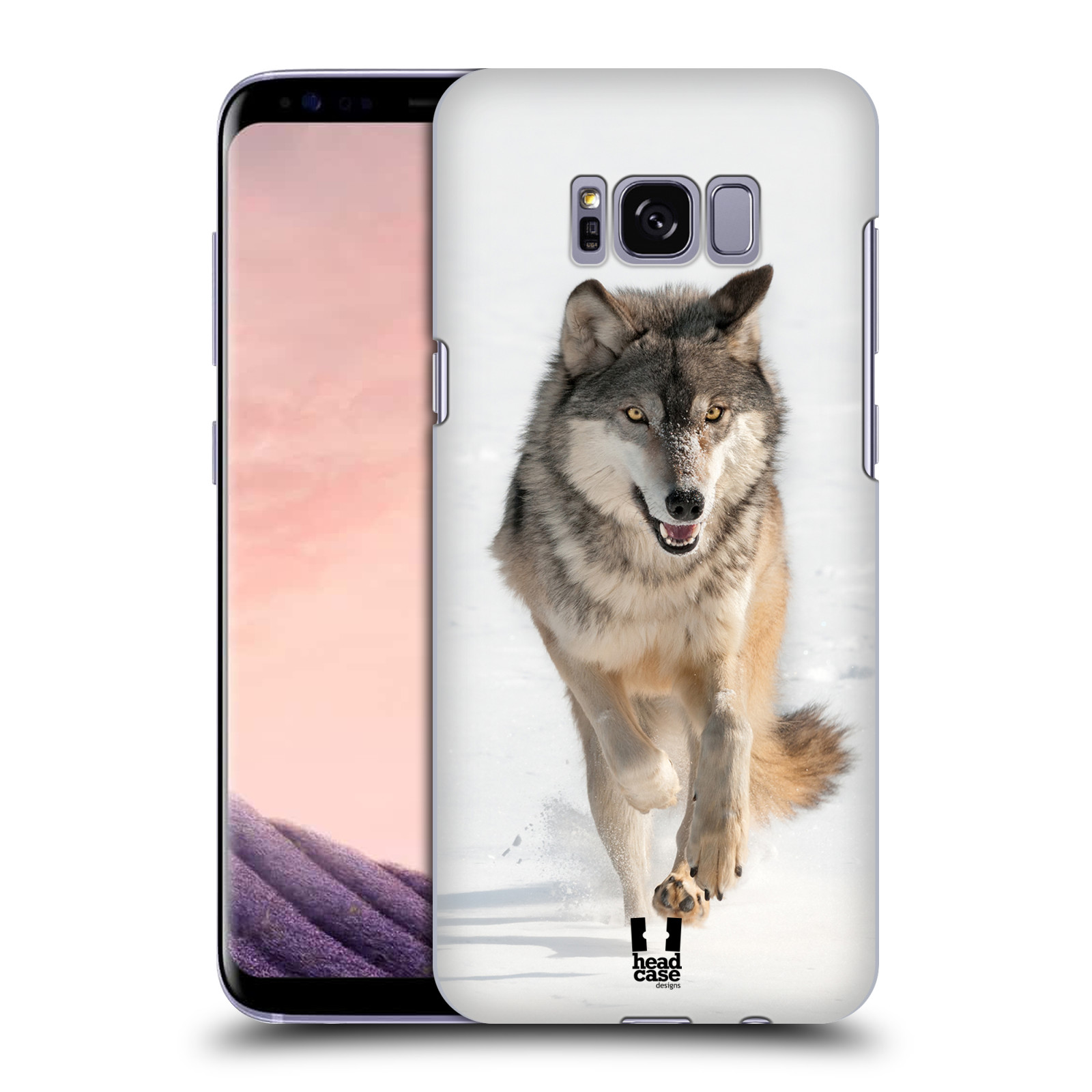 Zadní obal pro mobil Samsung Galaxy S8 - HEAD CASE - Svět zvířat divoký vlk