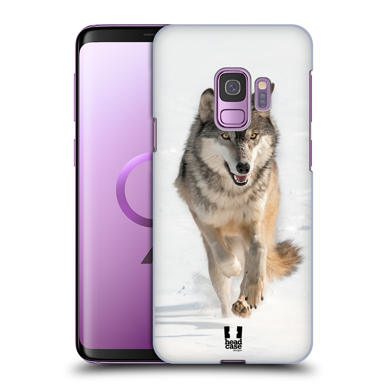 Zadní obal pro mobil Samsung Galaxy S9 - HEAD CASE - Svět zvířat divoký vlk