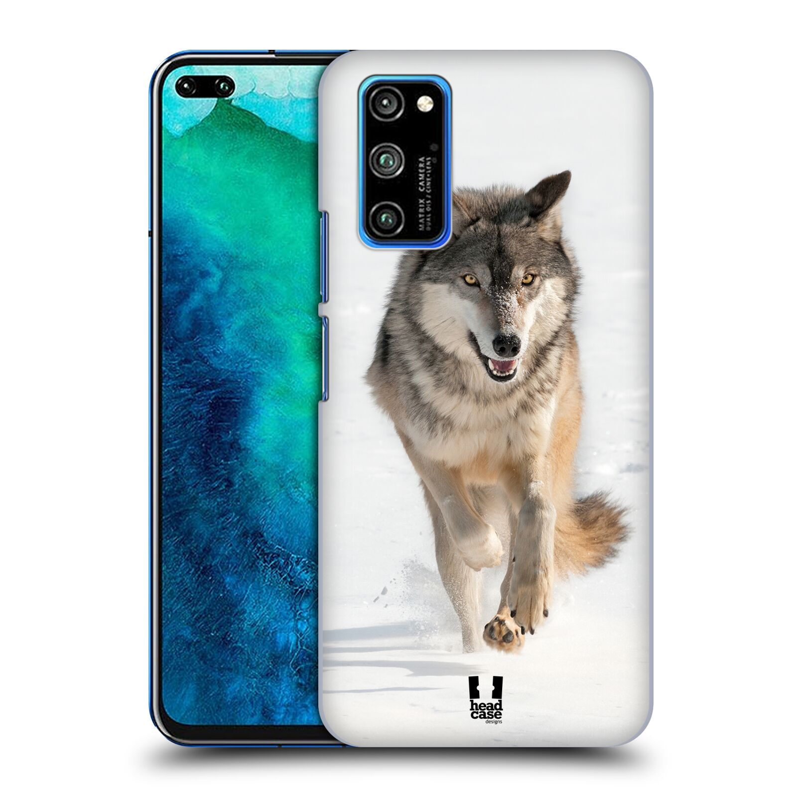 Zadní obal pro mobil Honor View 30 PRO - HEAD CASE - Svět zvířat divoký vlk