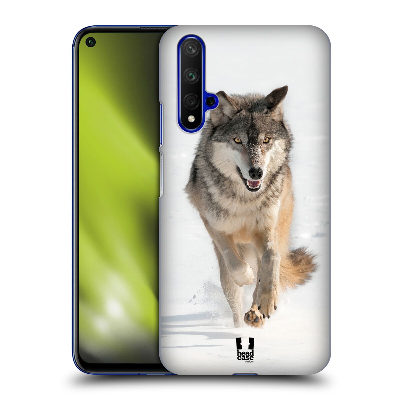 Zadní obal pro mobil Honor 20 - HEAD CASE - Svět zvířat divoký vlk