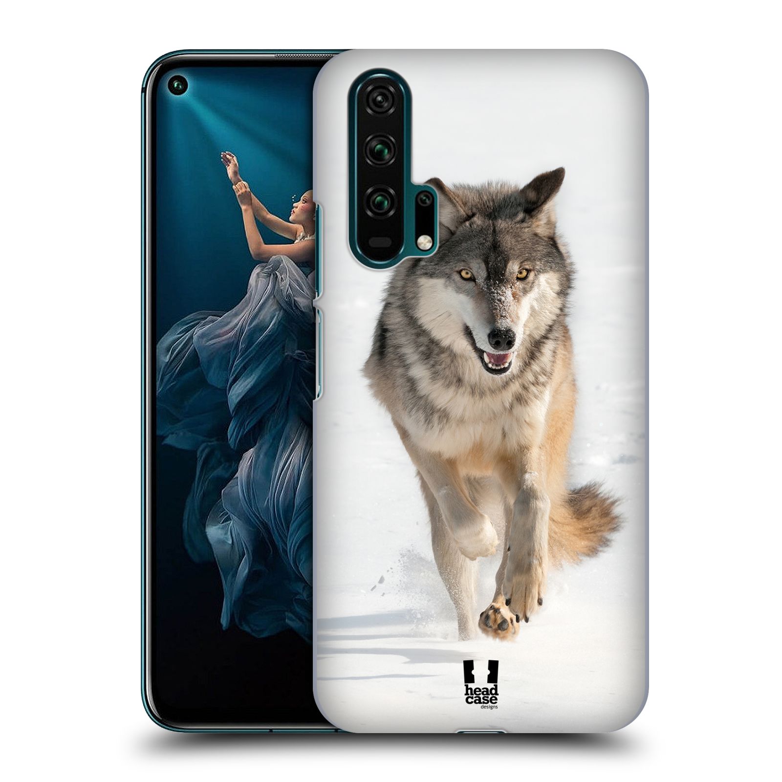 Zadní obal pro mobil Honor 20 PRO - HEAD CASE - Svět zvířat divoký vlk