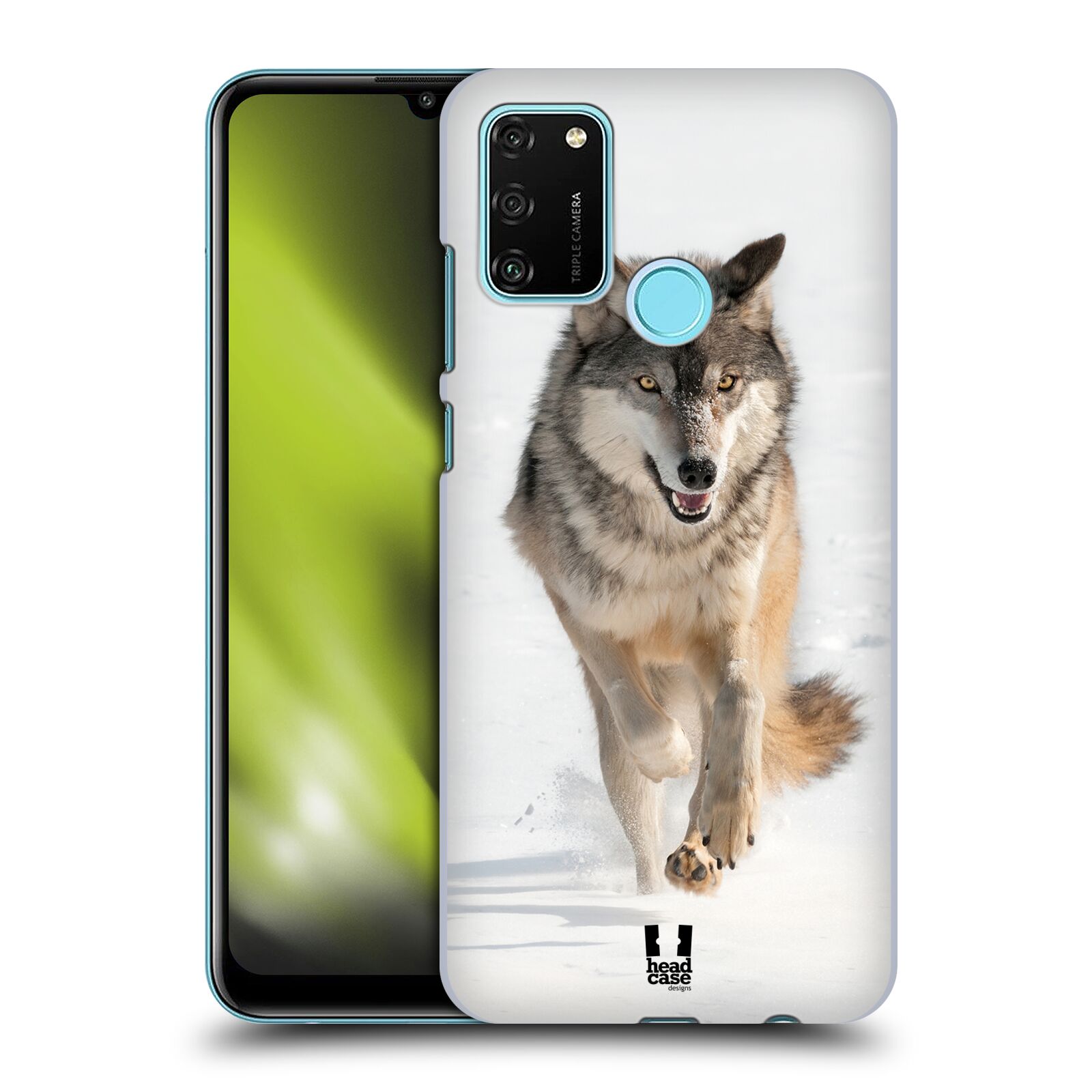 Zadní obal pro mobil Honor 9A - HEAD CASE - Svět zvířat divoký vlk