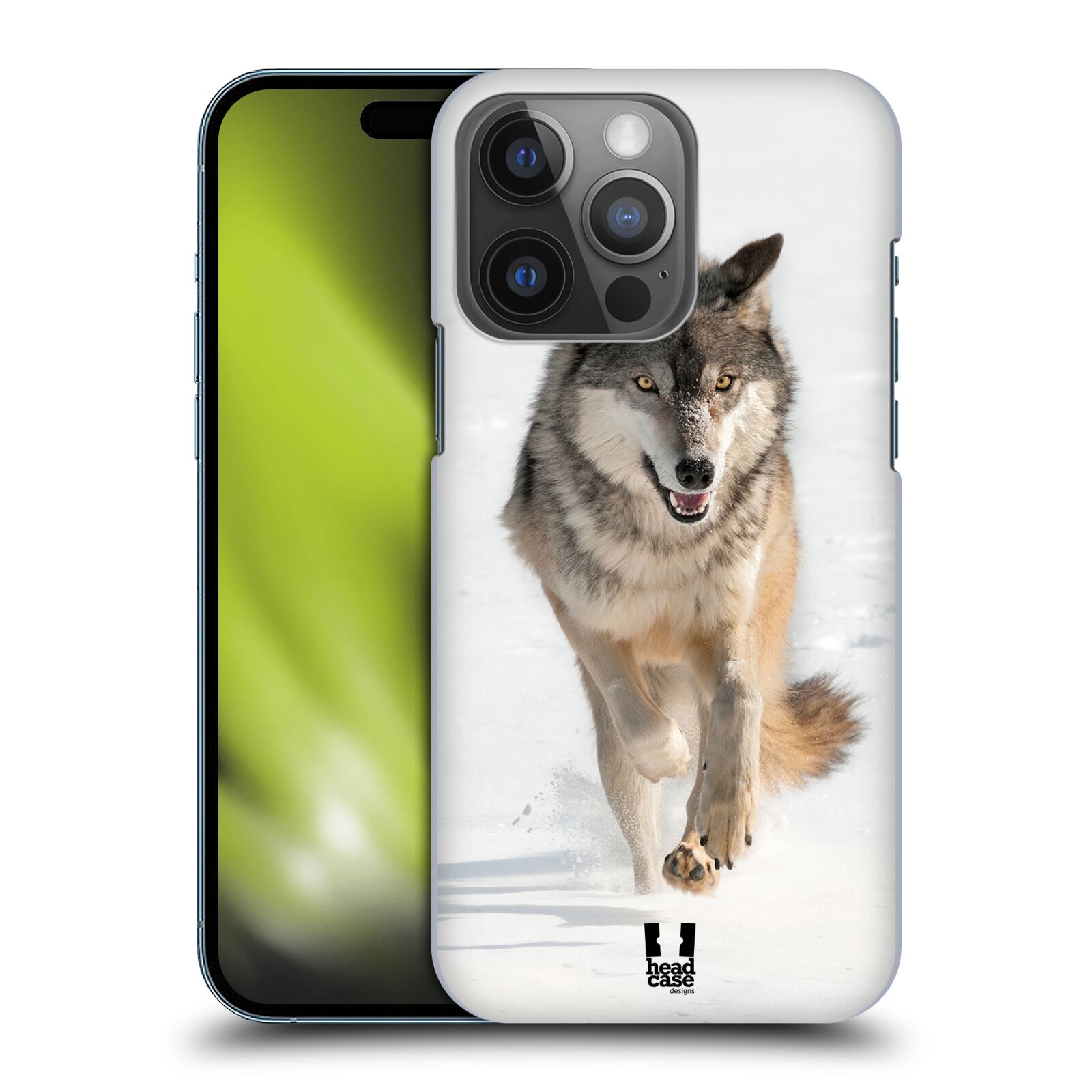 Zadní obal pro mobil Apple Iphone 14 PRO - HEAD CASE - Svět zvířat divoký vlk