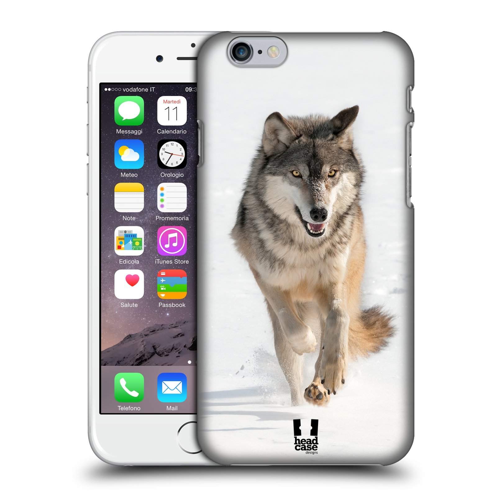 Zadní obal pro mobil Apple Iphone 6/6S - HEAD CASE - Svět zvířat divoký vlk
