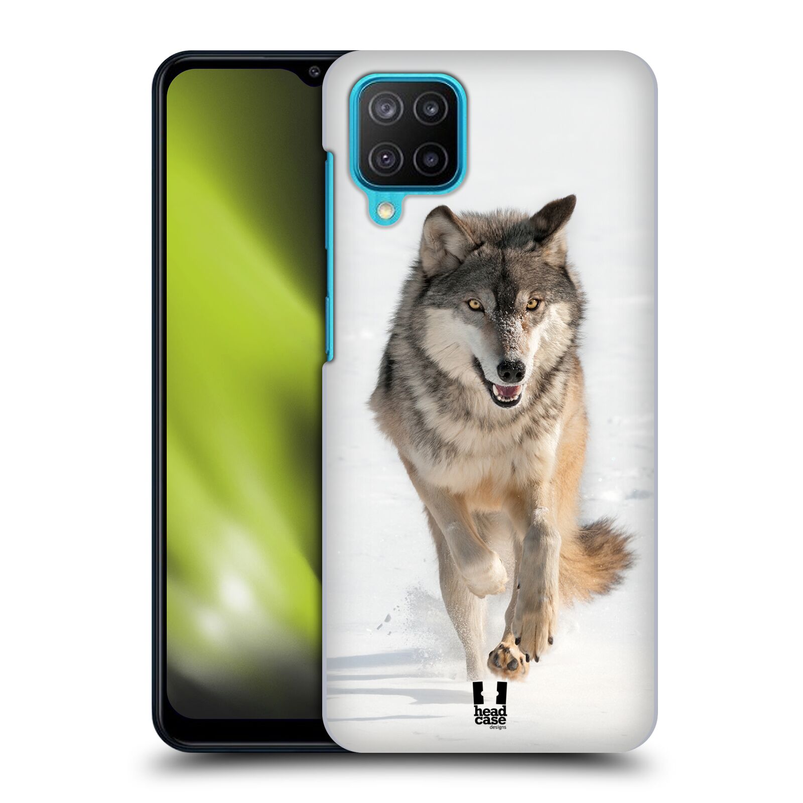 Zadní obal pro mobil Samsung Galaxy M12 - HEAD CASE - Svět zvířat divoký vlk