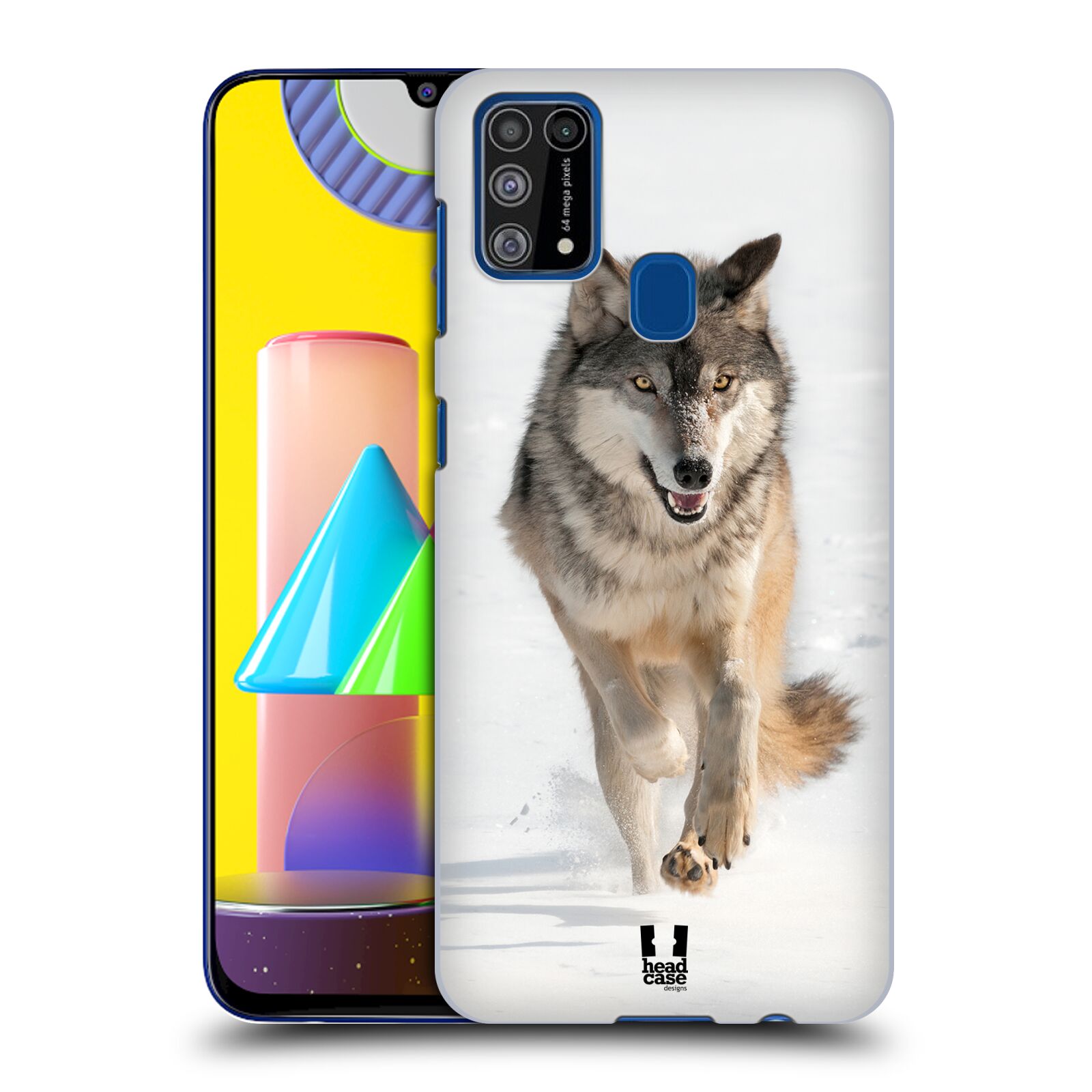 Zadní obal pro mobil Samsung Galaxy M31 - HEAD CASE - Svět zvířat divoký vlk