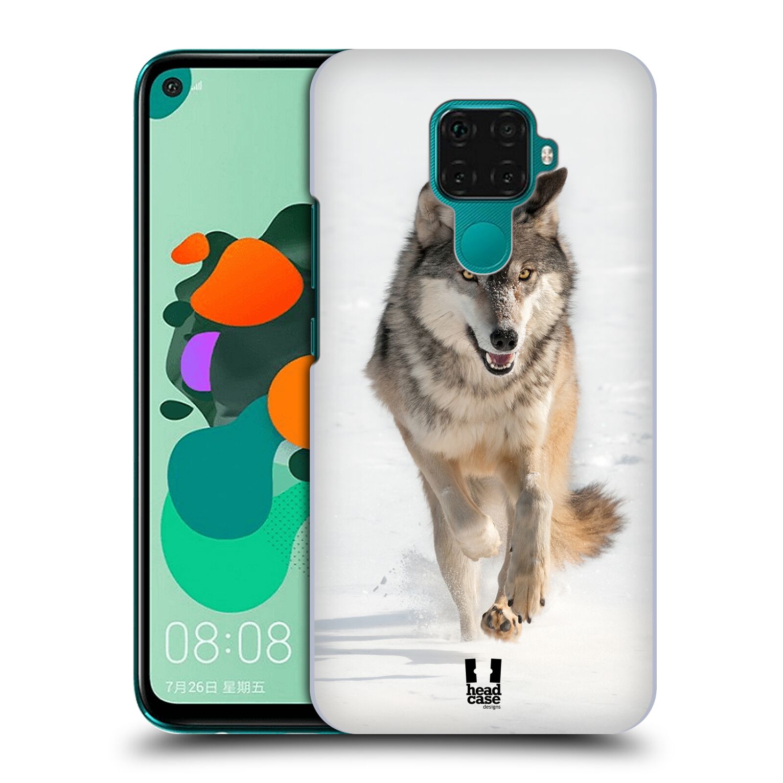 Zadní obal pro mobil Huawei Mate 30 LITE - HEAD CASE - Svět zvířat divoký vlk