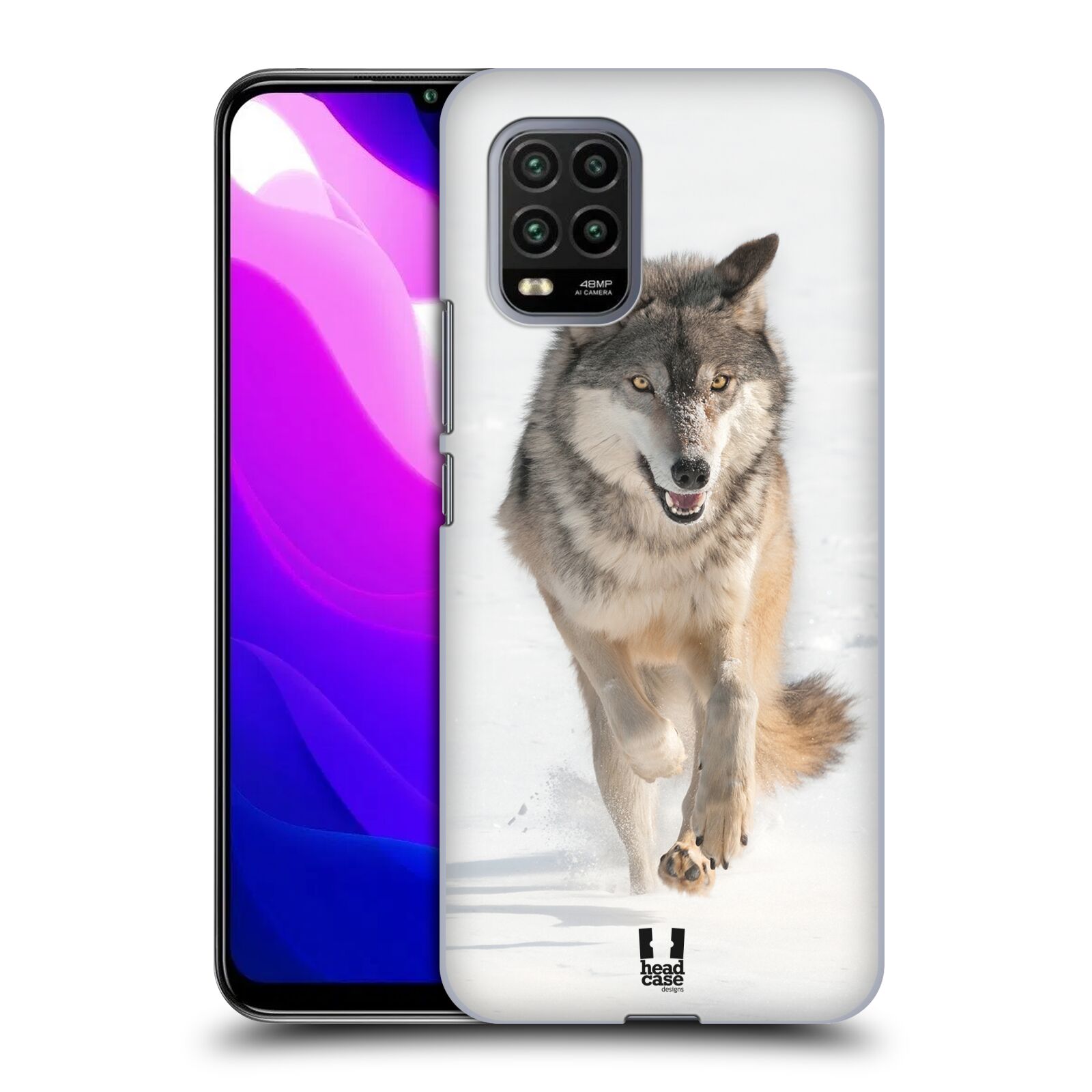 Zadní obal pro mobil Xiaomi Mi 10 LITE - HEAD CASE - Svět zvířat divoký vlk