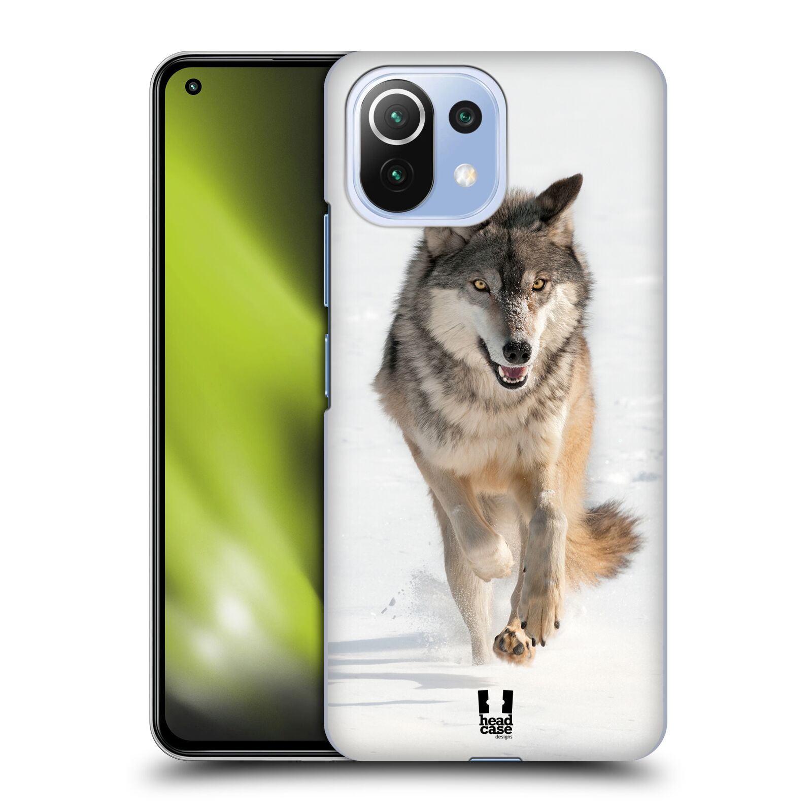 Zadní obal pro mobil Xiaomi Mi 11 Lite / Mi 11 Lite 5G - HEAD CASE - Svět zvířat divoký vlk