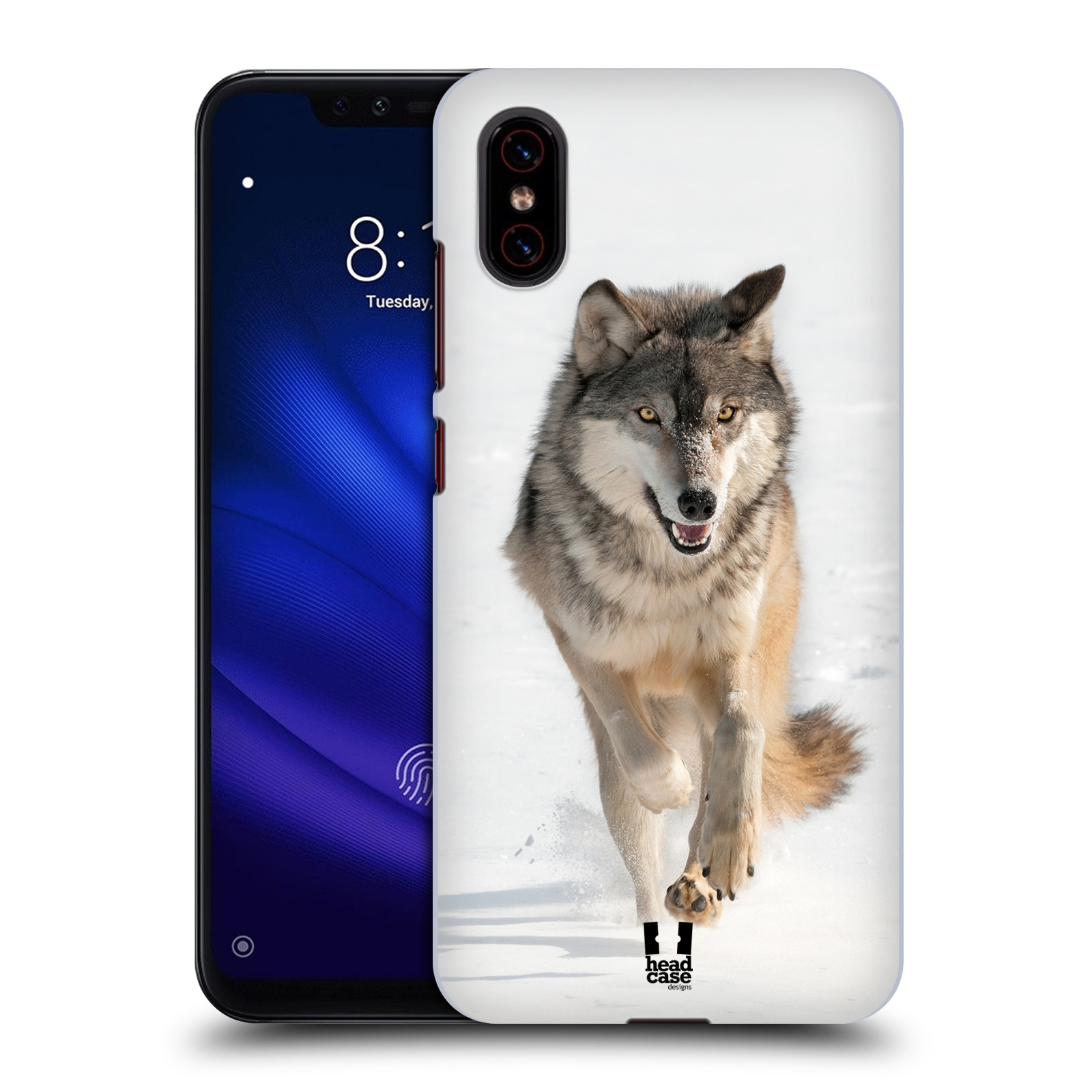 Zadní obal pro mobil Xiaomi Mi 8 PRO - HEAD CASE - Svět zvířat divoký vlk