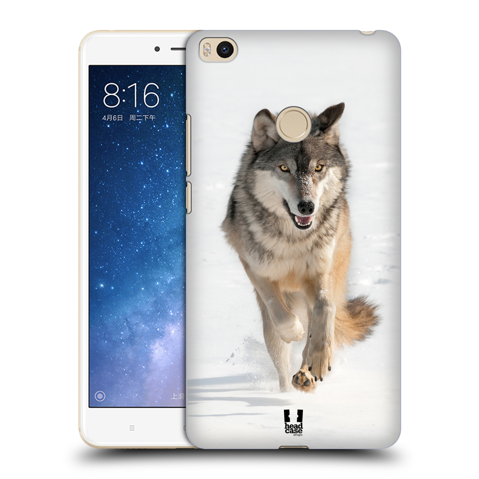 Zadní obal pro mobil Xiaomi Mi Max 2 - HEAD CASE - Svět zvířat divoký vlk
