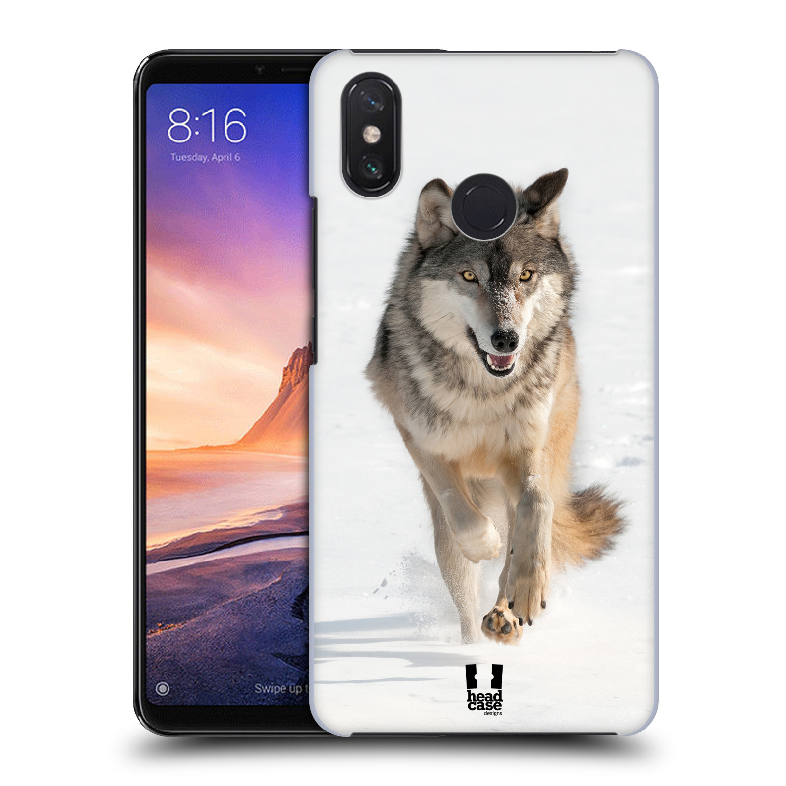 Zadní obal pro mobil Xiaomi Mi Max 3 - HEAD CASE - Svět zvířat divoký vlk
