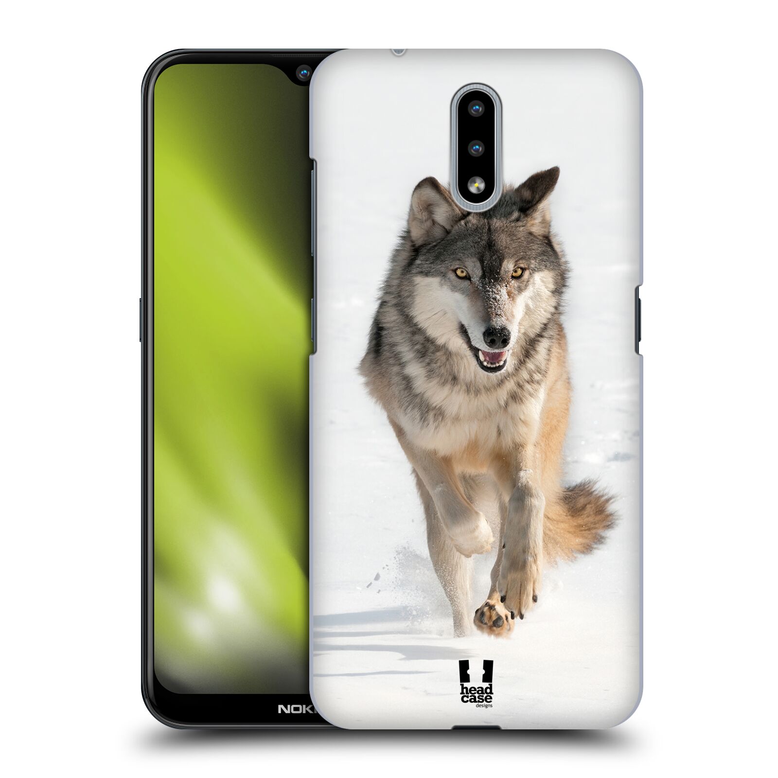 Zadní obal pro mobil Nokia 2.3 - HEAD CASE - Svět zvířat divoký vlk