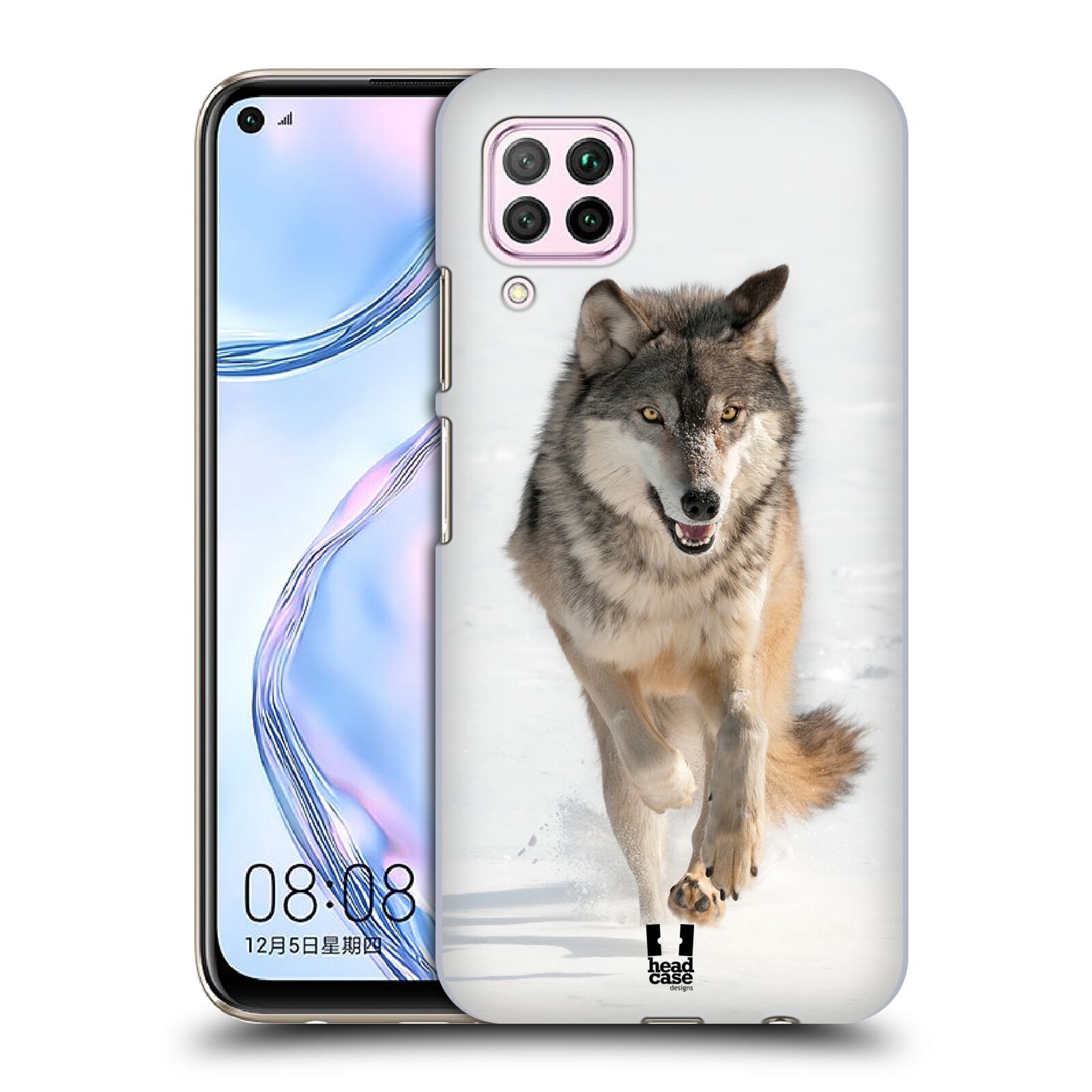 Zadní obal pro mobil Huawei P40 LITE - HEAD CASE - Svět zvířat divoký vlk