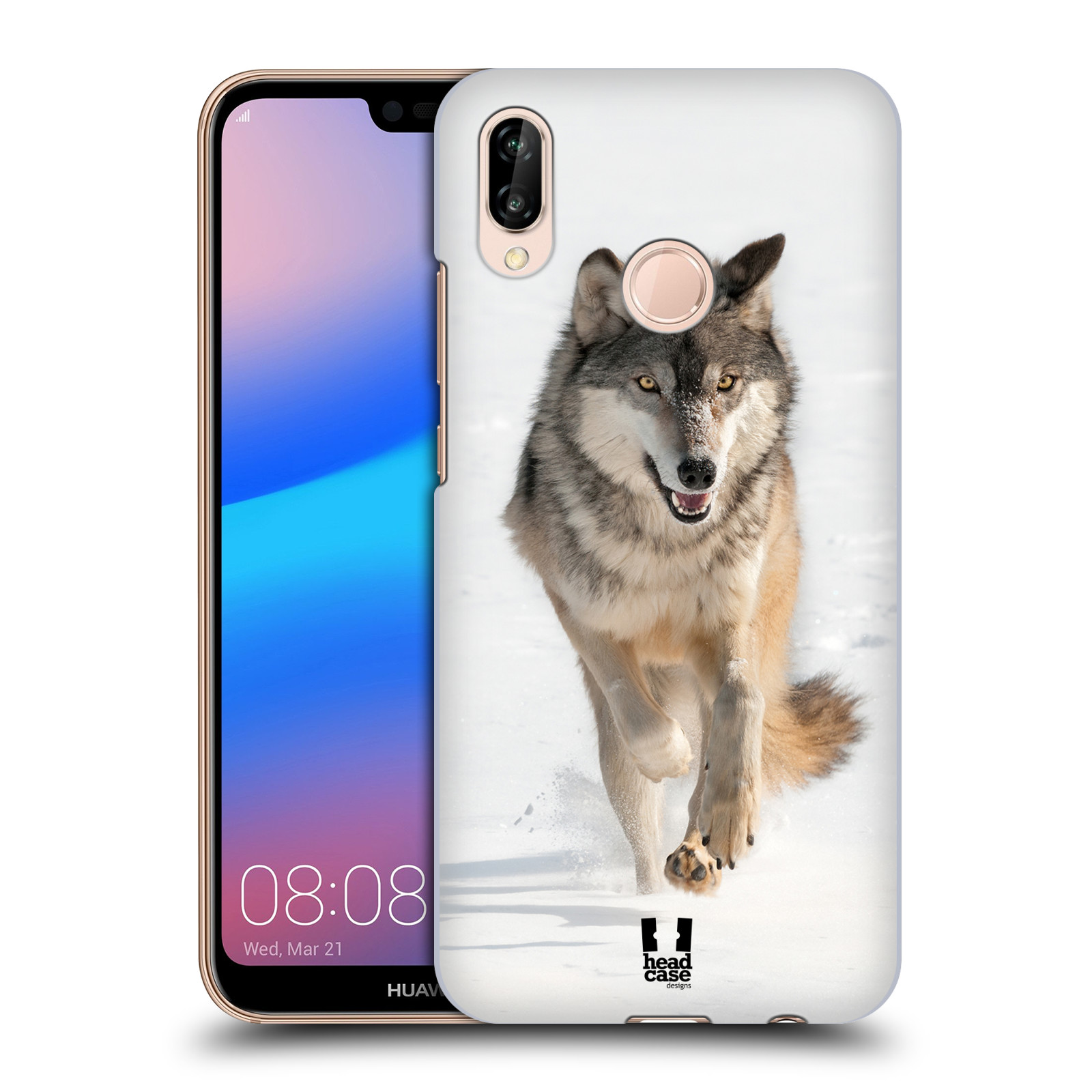 Zadní obal pro mobil Huawei P20 LITE - HEAD CASE - Svět zvířat divoký vlk