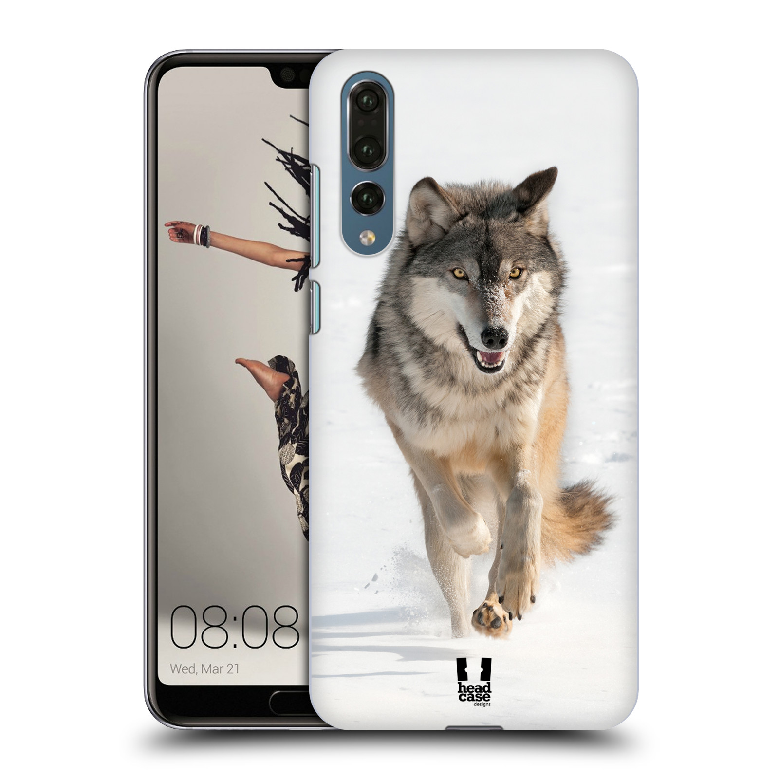 Zadní obal pro mobil Huawei P20 PRO - HEAD CASE - Svět zvířat divoký vlk