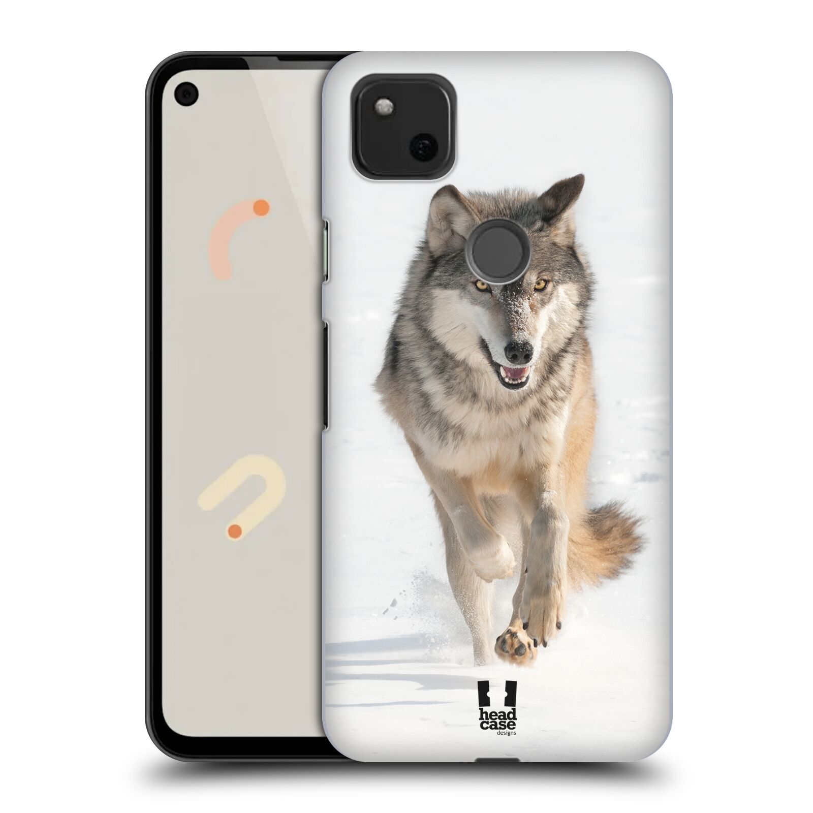 Zadní obal pro mobil Google Pixel 4a - HEAD CASE - Svět zvířat divoký vlk
